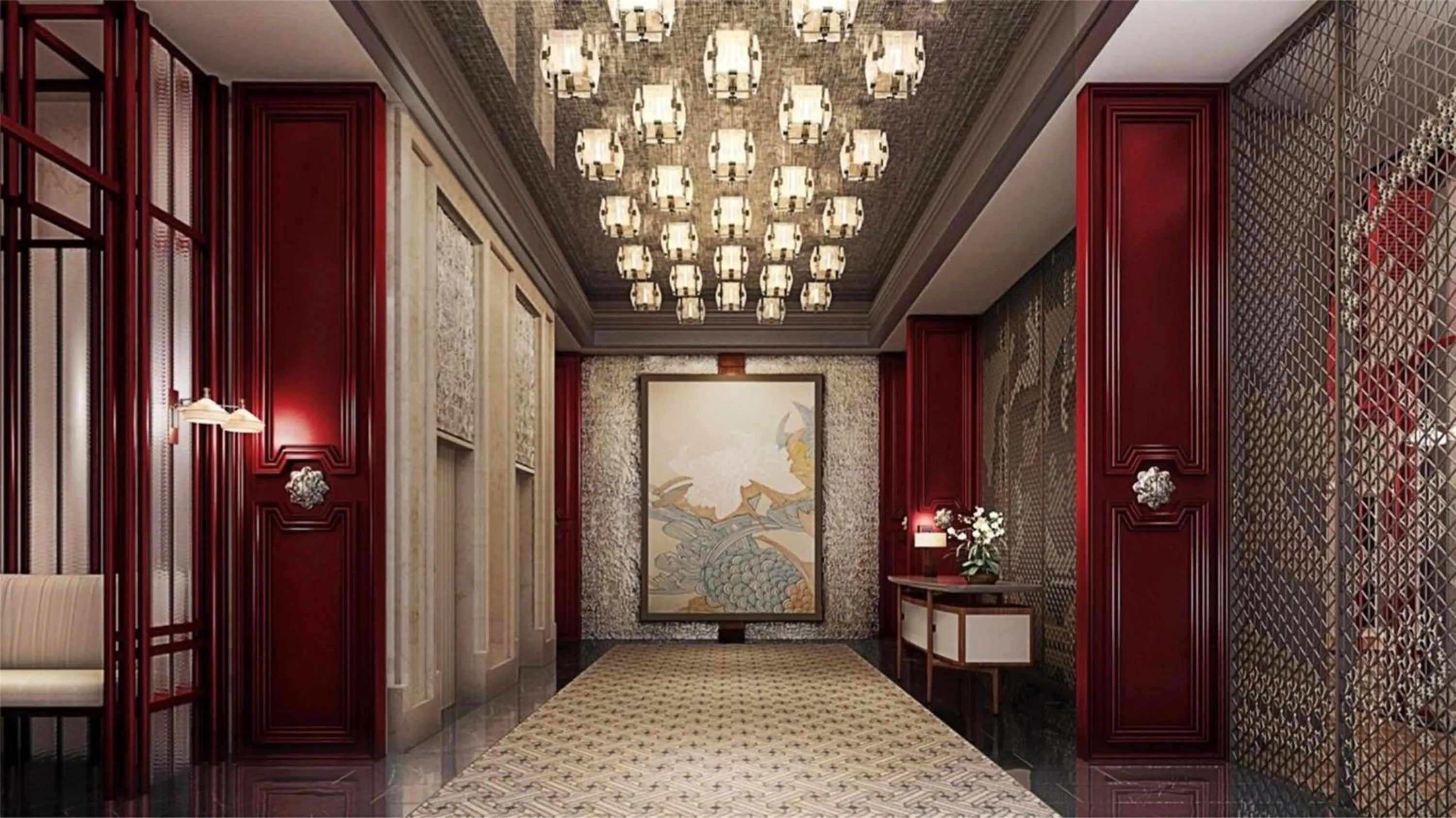 Restaurant/places to eat in Conrad Shenzhen, the first art museum hotel in Greater Bay Area with the stunning bay and sunset view in the hotel terrace