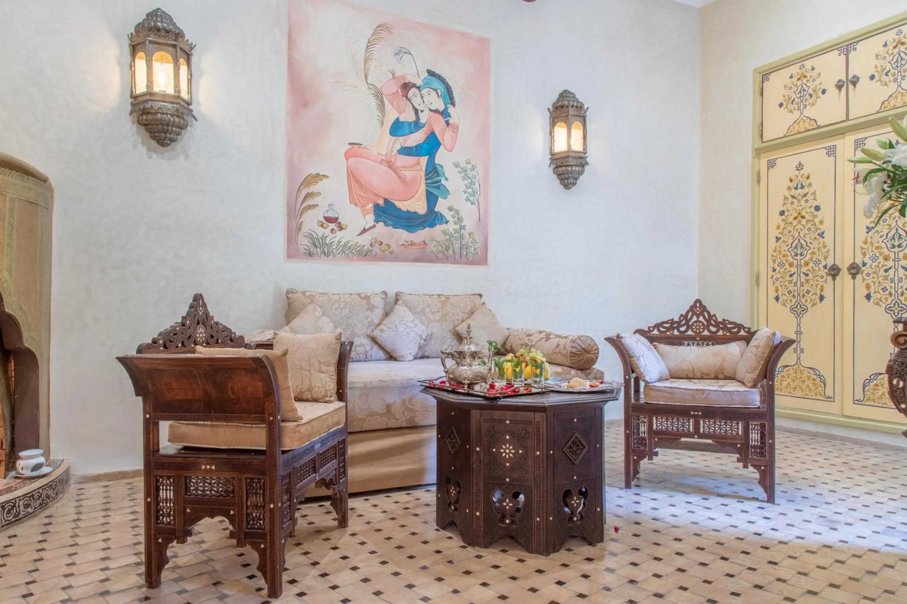 Living room in Demeures d'Orient Riad & Spa
