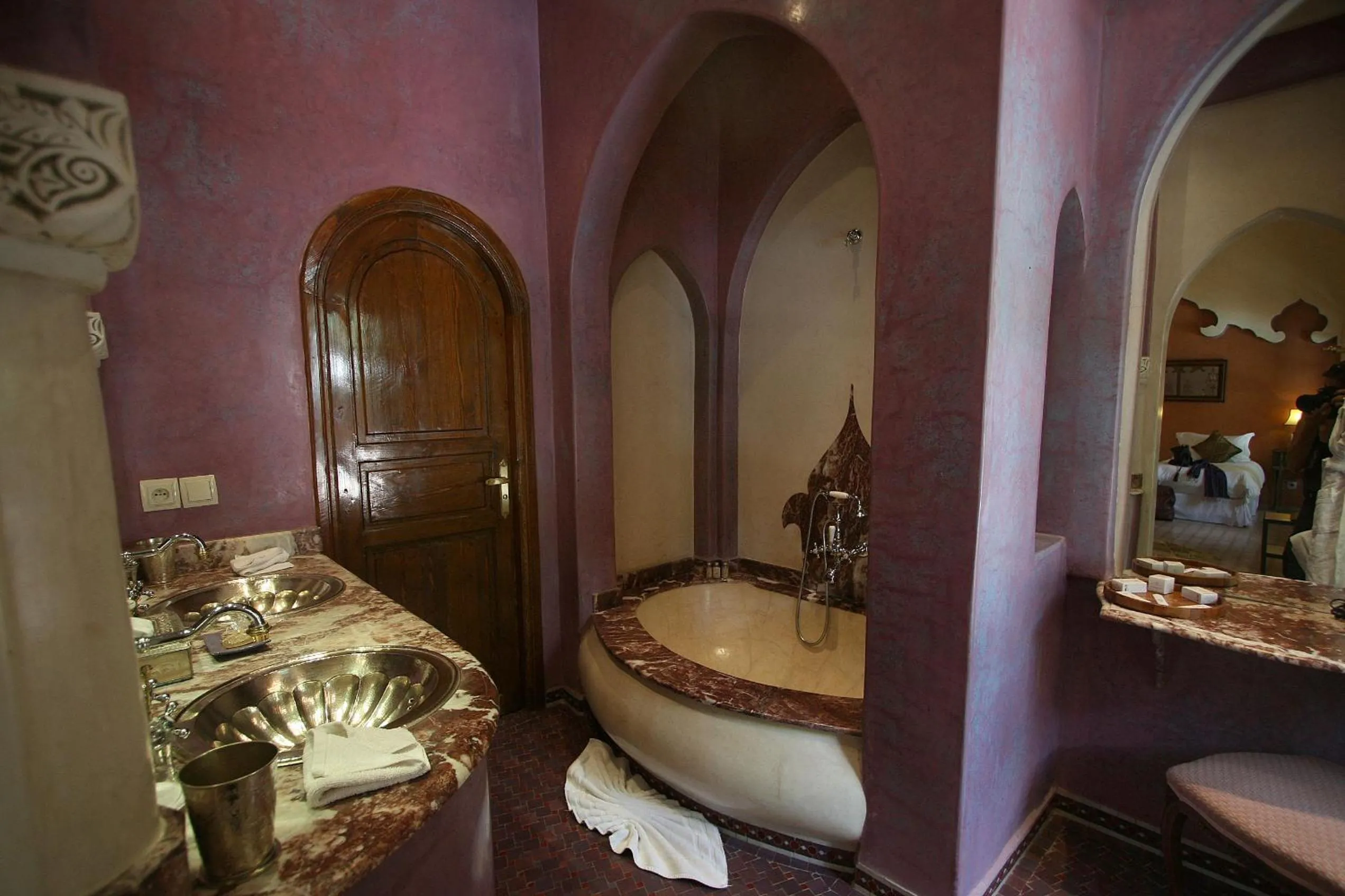 Bathroom in Demeures d'Orient Riad & Spa