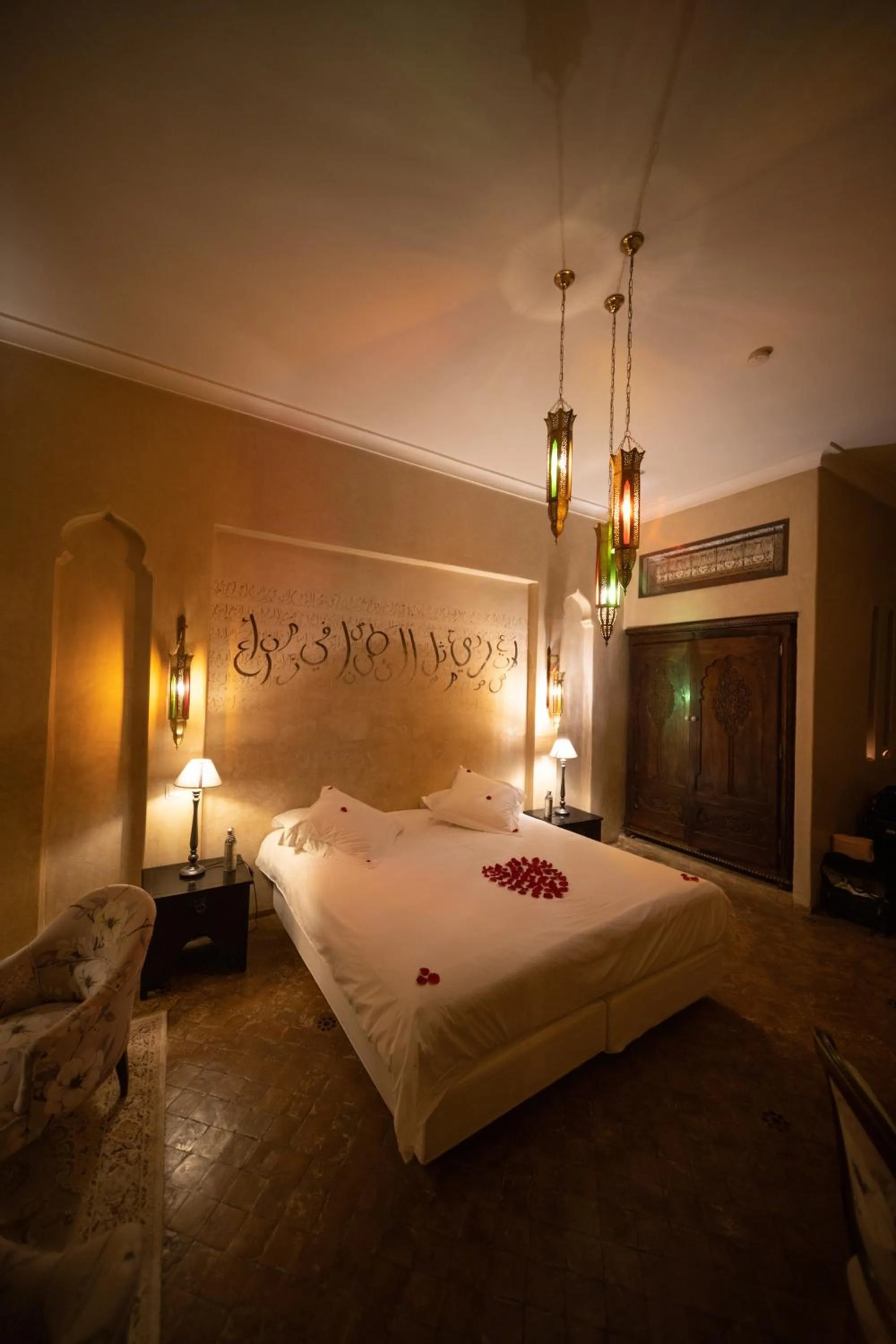 Bed in Demeures d'Orient Riad & Spa