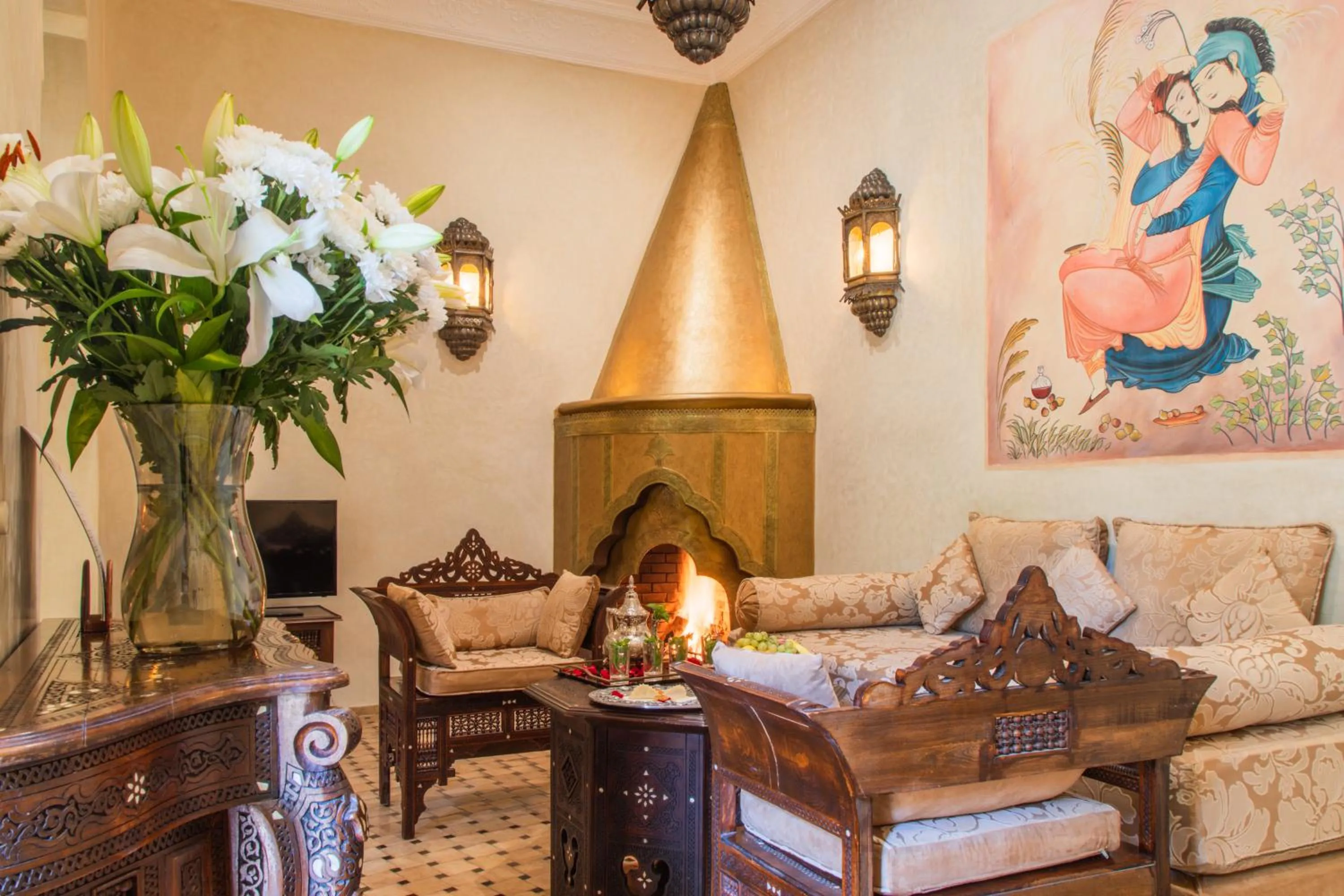 Living room in Demeures d'Orient Riad & Spa