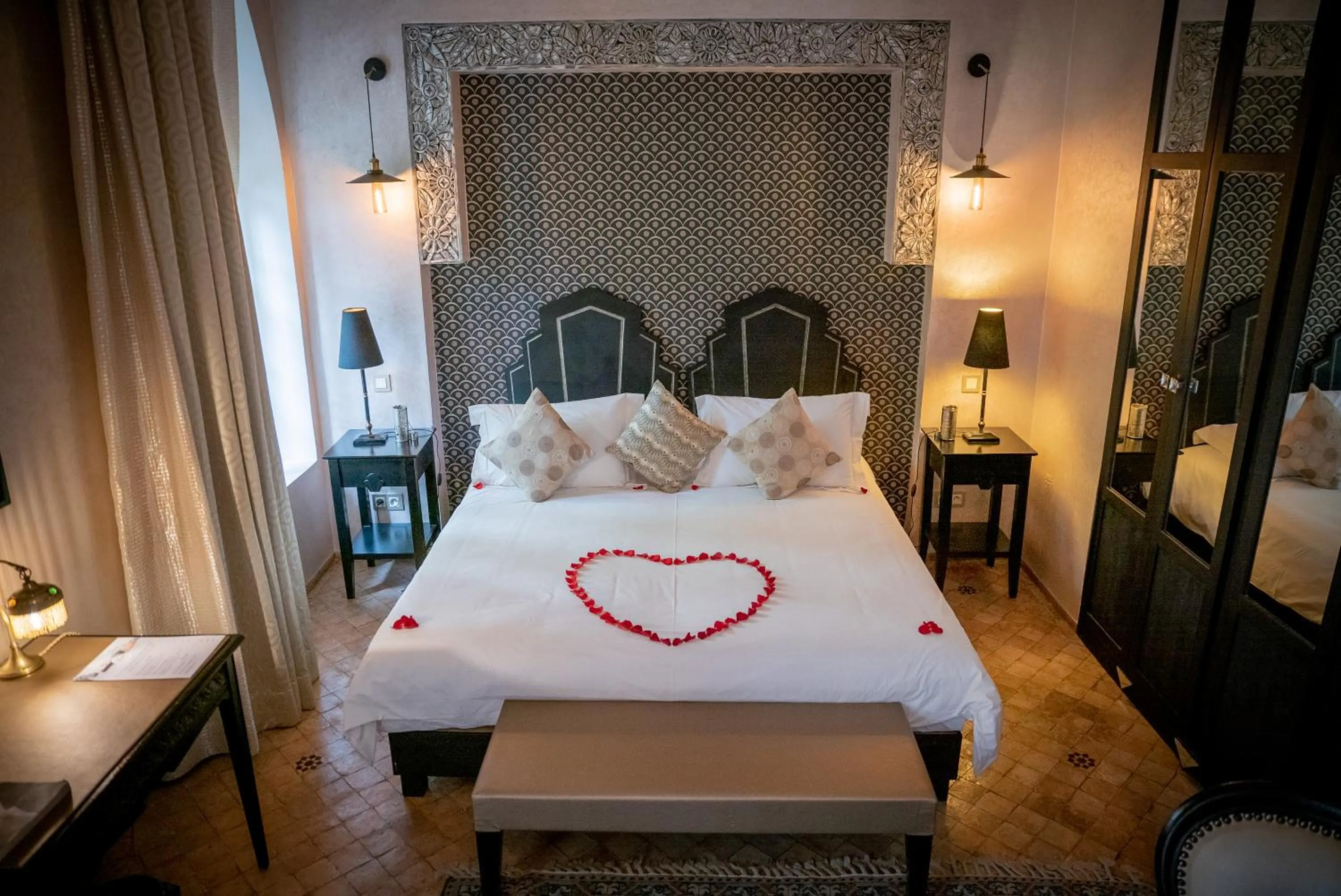 Bed in Demeures d'Orient Riad & Spa