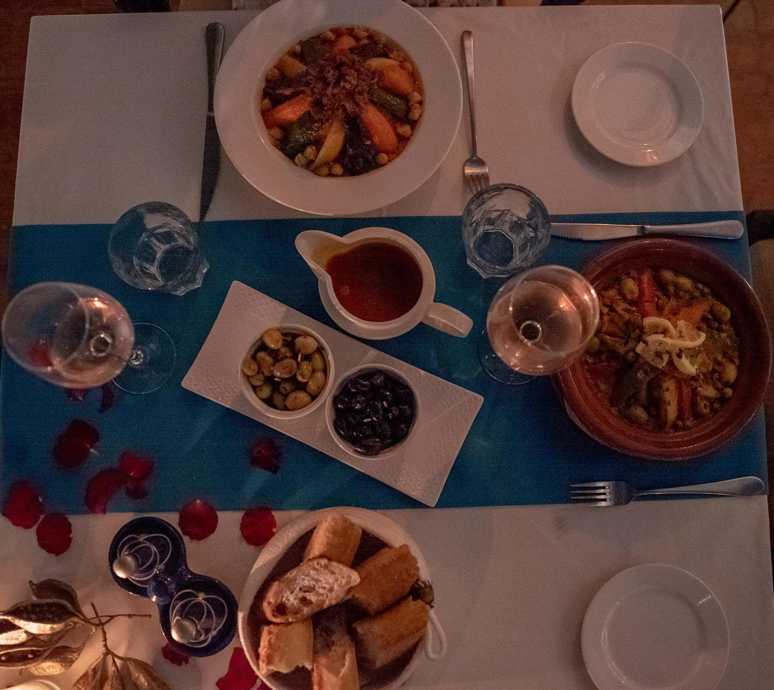 Restaurant/places to eat in Demeures d'Orient Riad & Spa