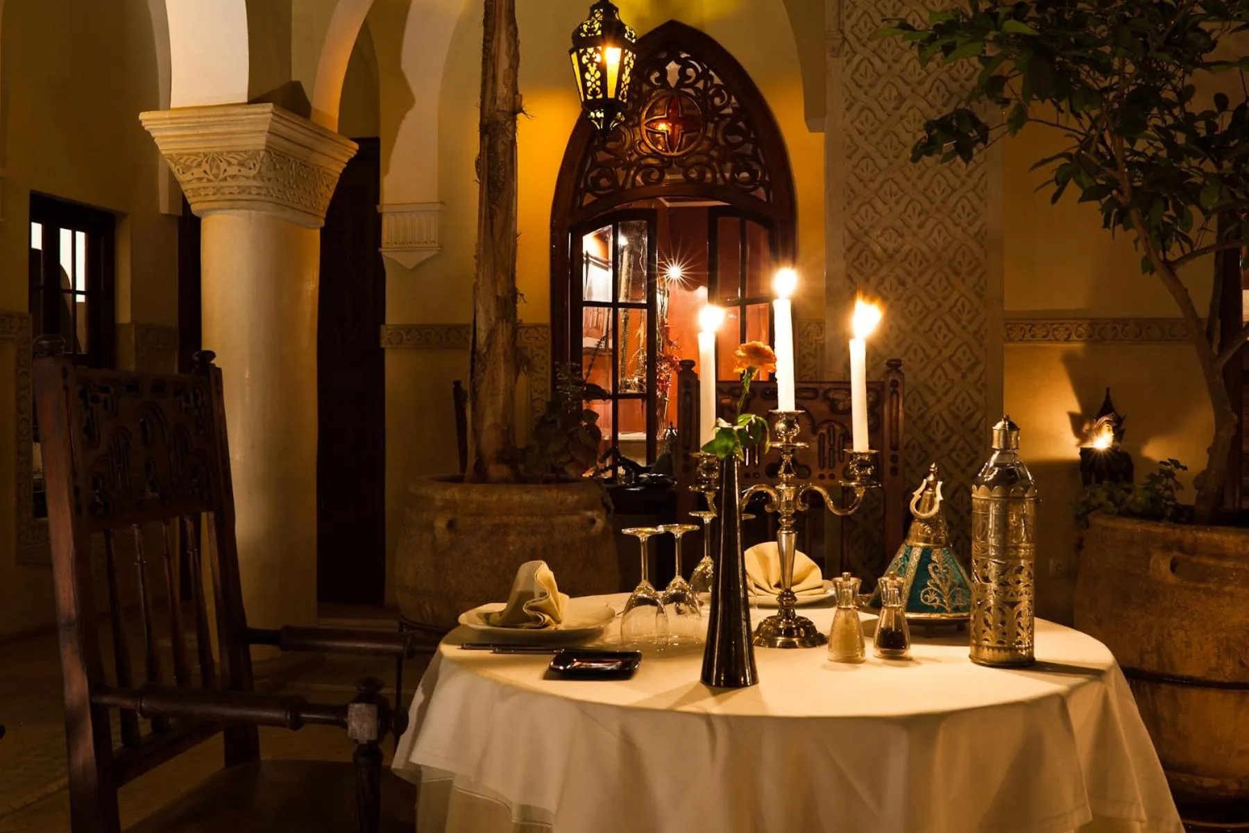 Restaurant/places to eat in Demeures d'Orient Riad & Spa