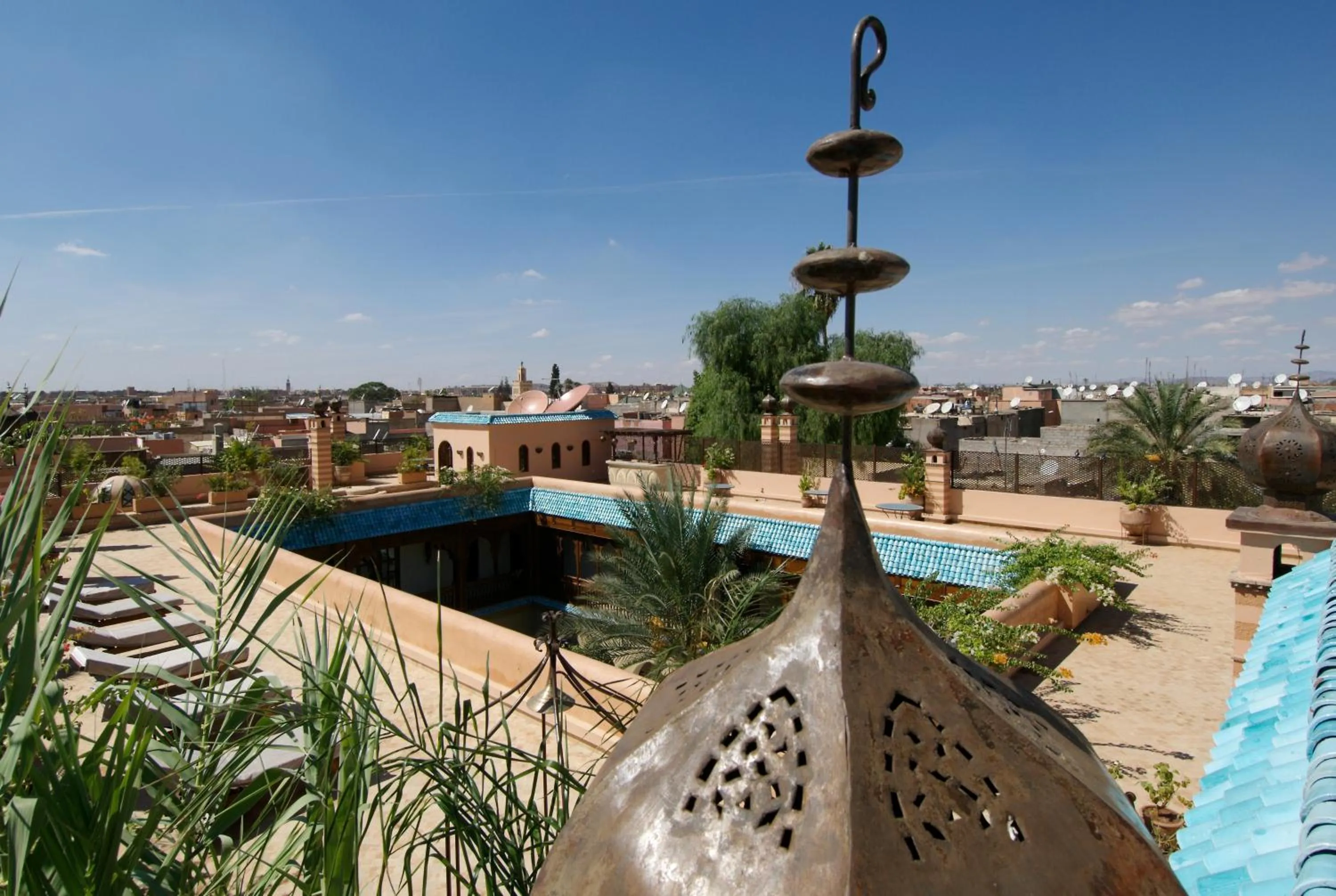 Balcony/Terrace in Demeures d'Orient Riad & Spa