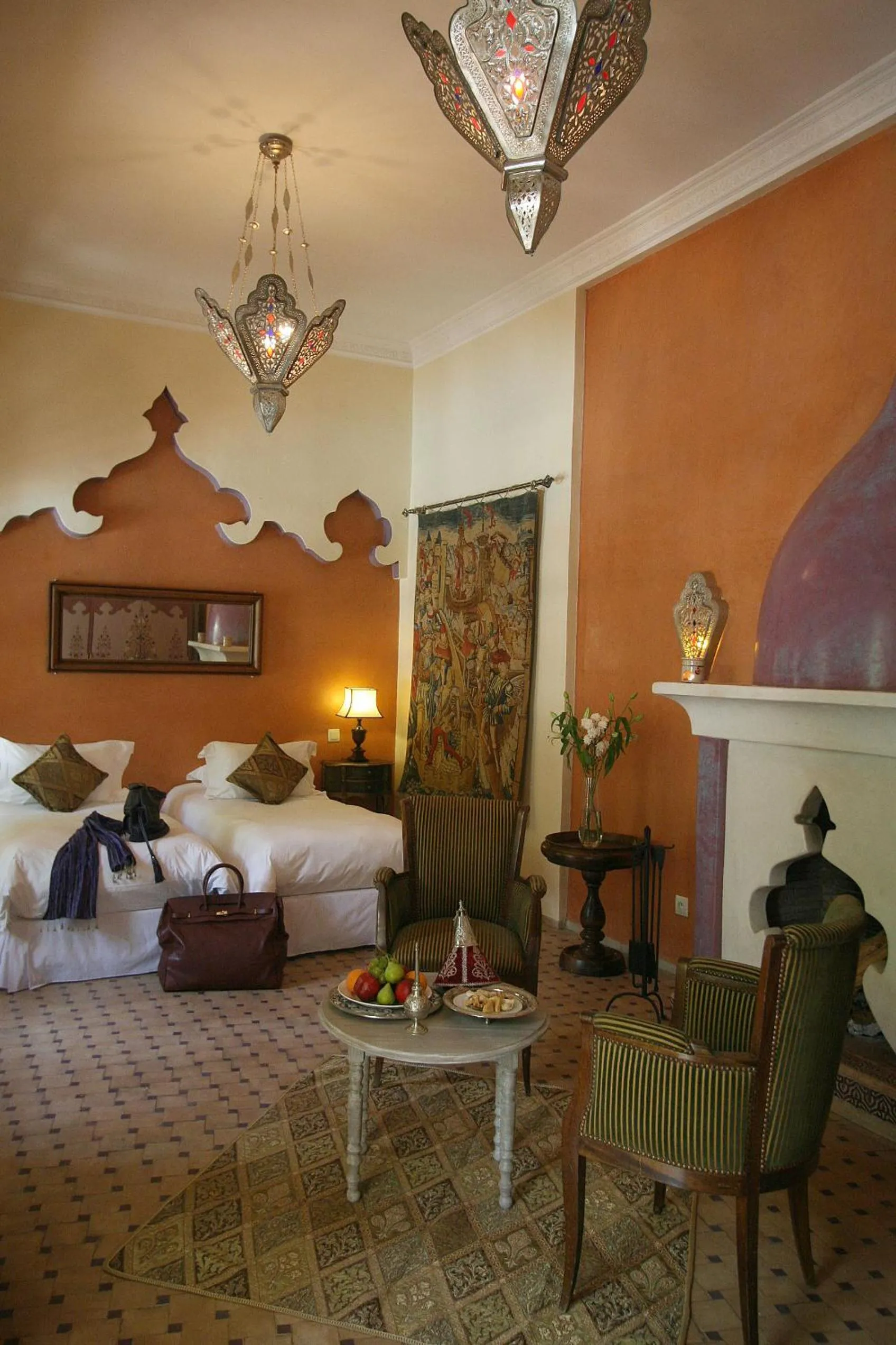 Photo of the whole room, Bed in Demeures d'Orient Riad & Spa