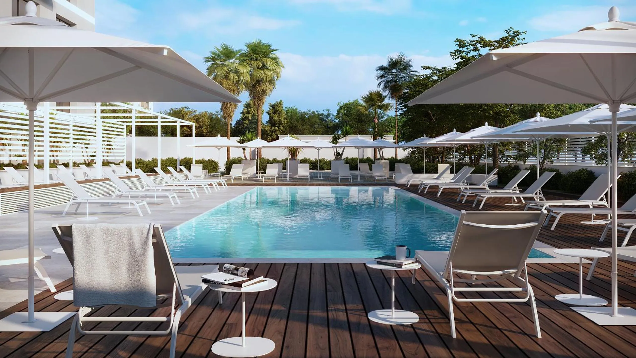 Swimming pool in B21 Lifestyle Hotel