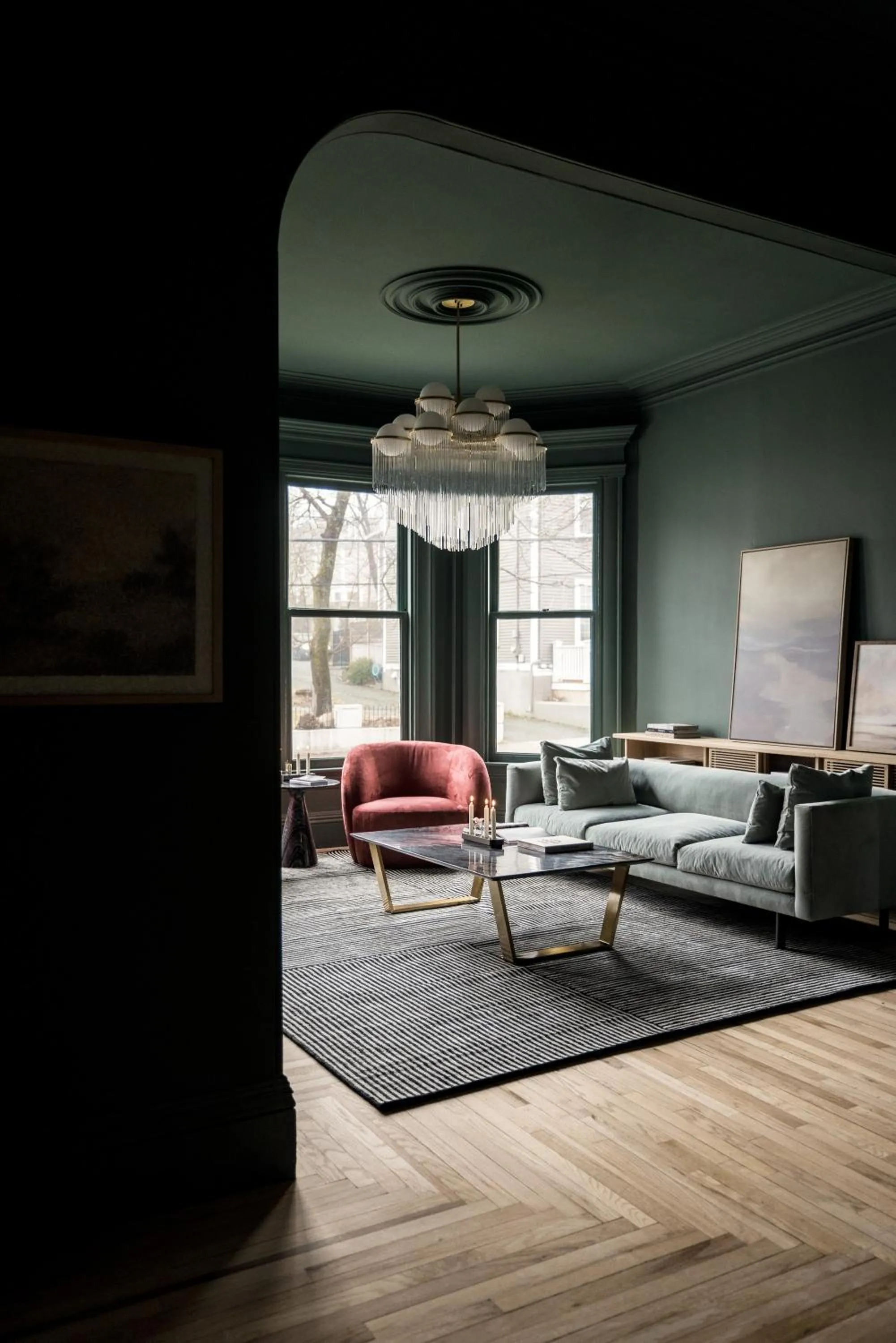 Living room in Dvele Inn