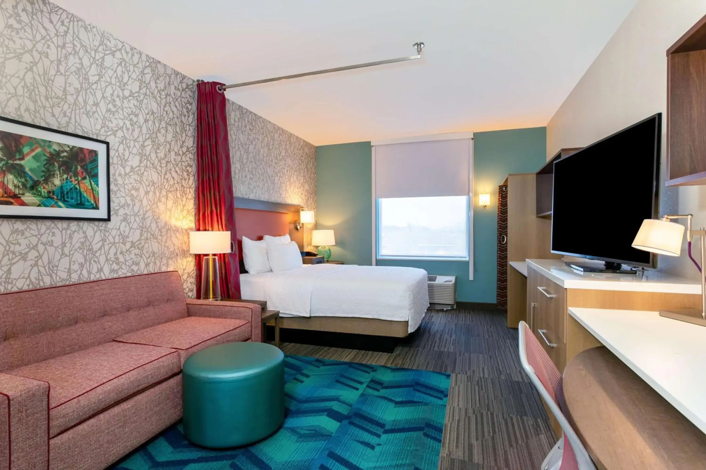 Queen Studio Suite in Home2 Suites By Hilton Ft Pierce I-95 Queen Studio Suite in Home2 Suites By Hilton Ft Pierce I-95