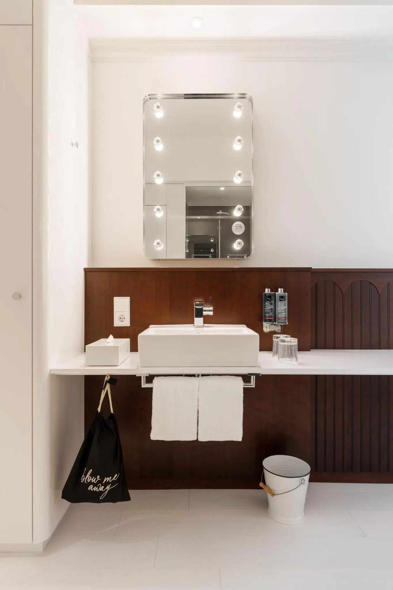 Bathroom in Ruby Hanna Hotel Stuttgart