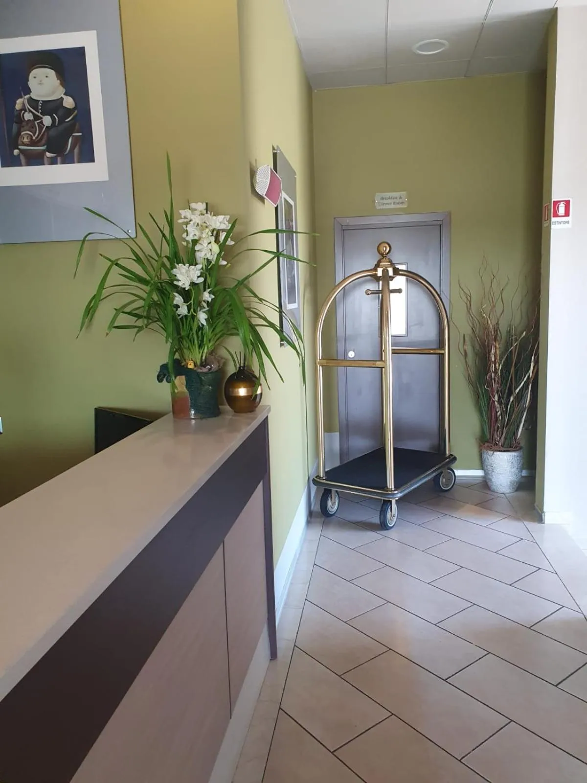 Lobby or reception in eq hotel