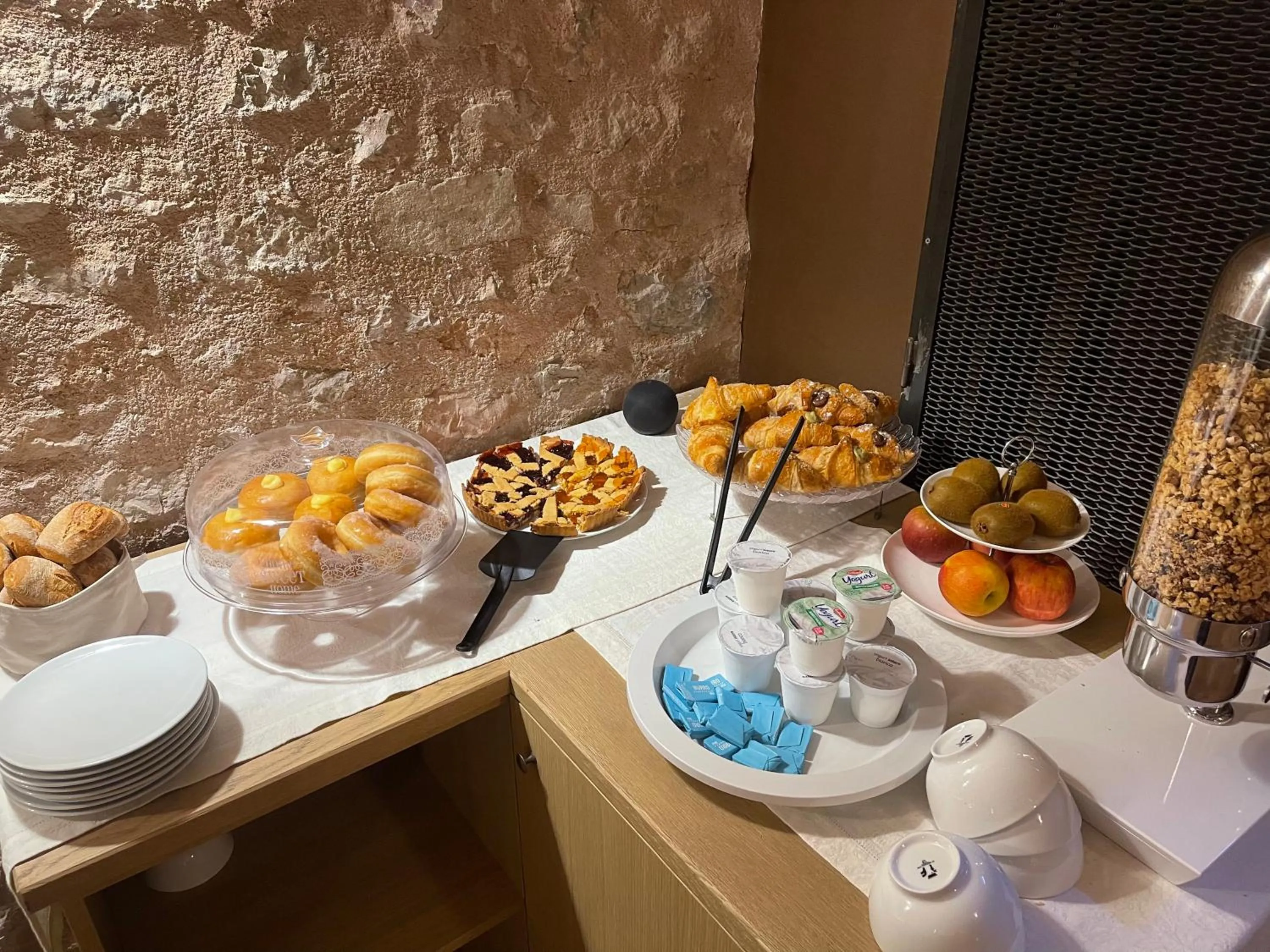 Food and drinks in Palazzo Fontana