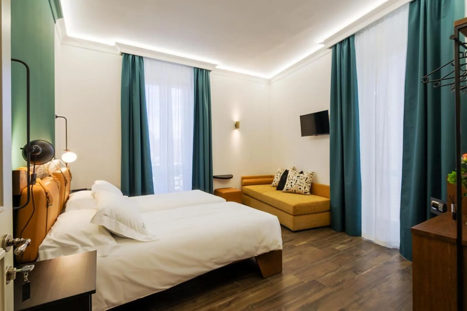 Bedroom in Palazzo Fontana