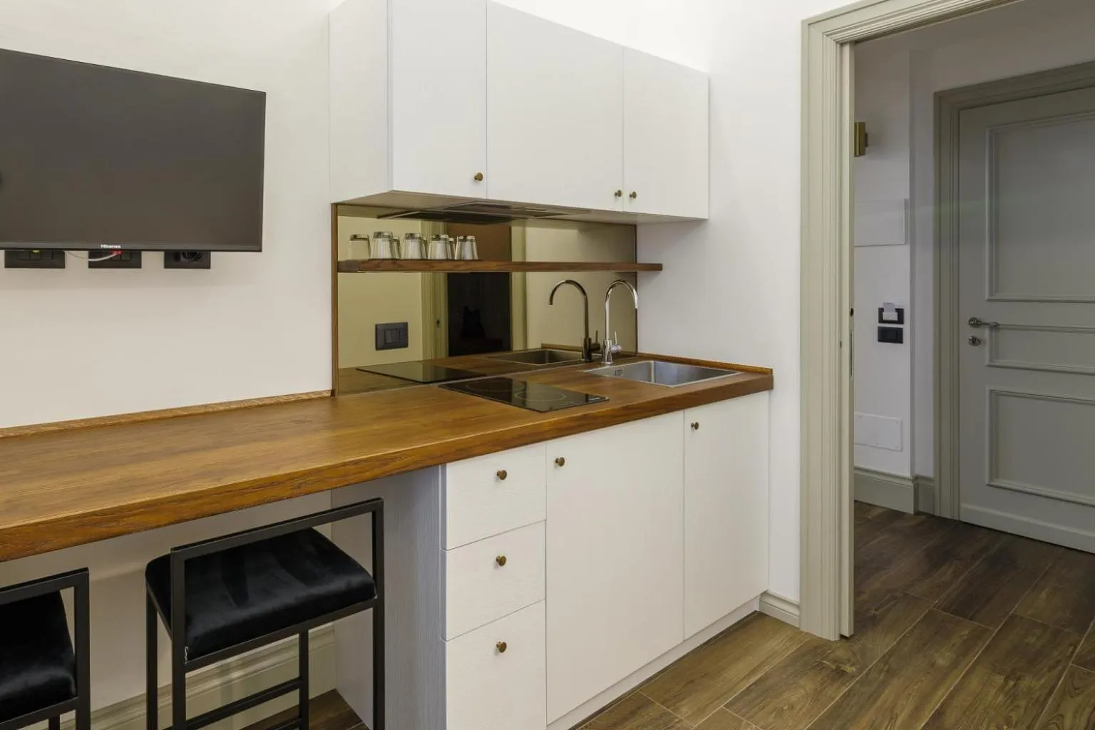 TV and multimedia, Kitchen/Kitchenette in Palazzo Fontana