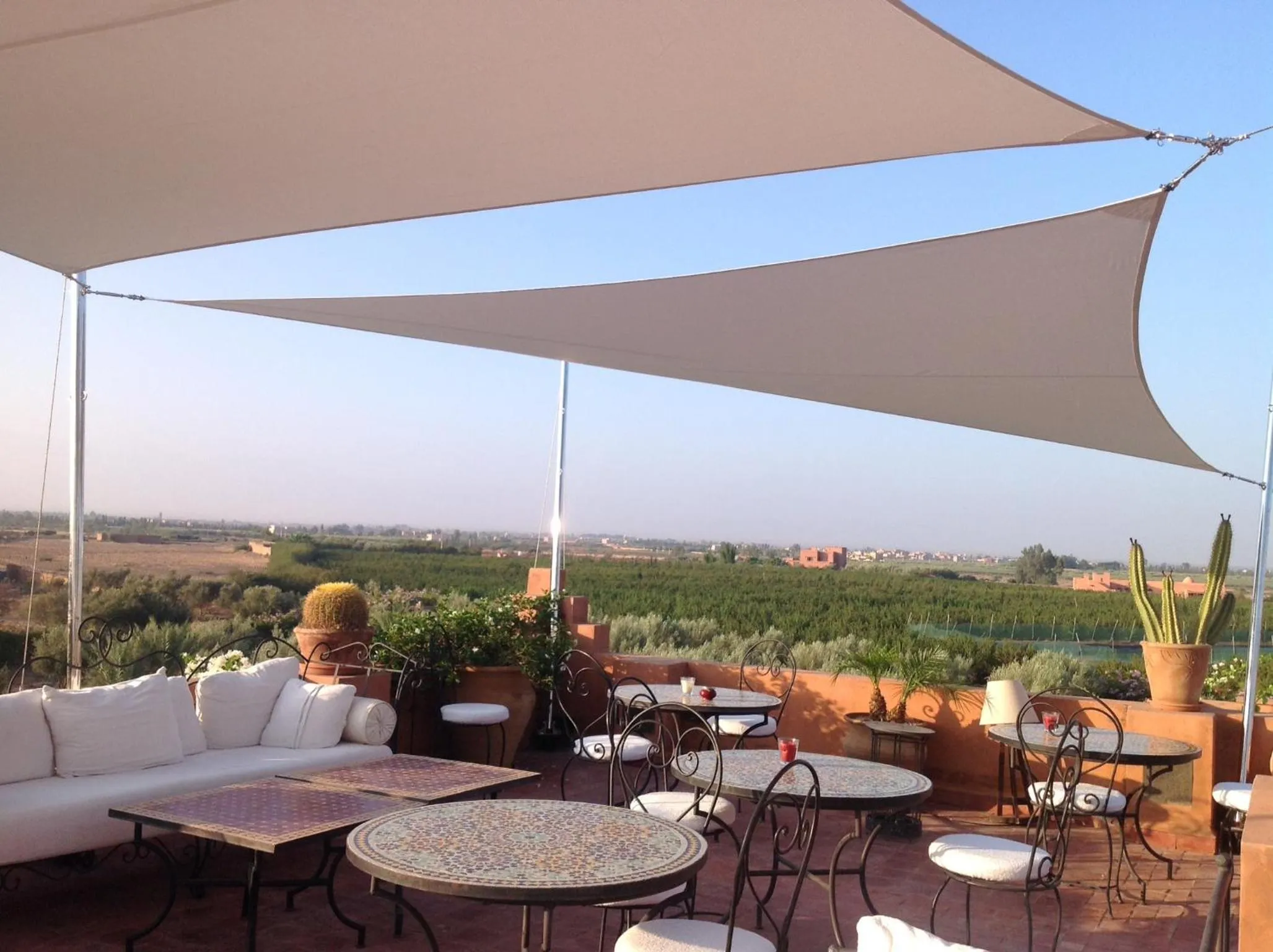 Balcony/Terrace in Riad Al Mendili Private Resort & Spa