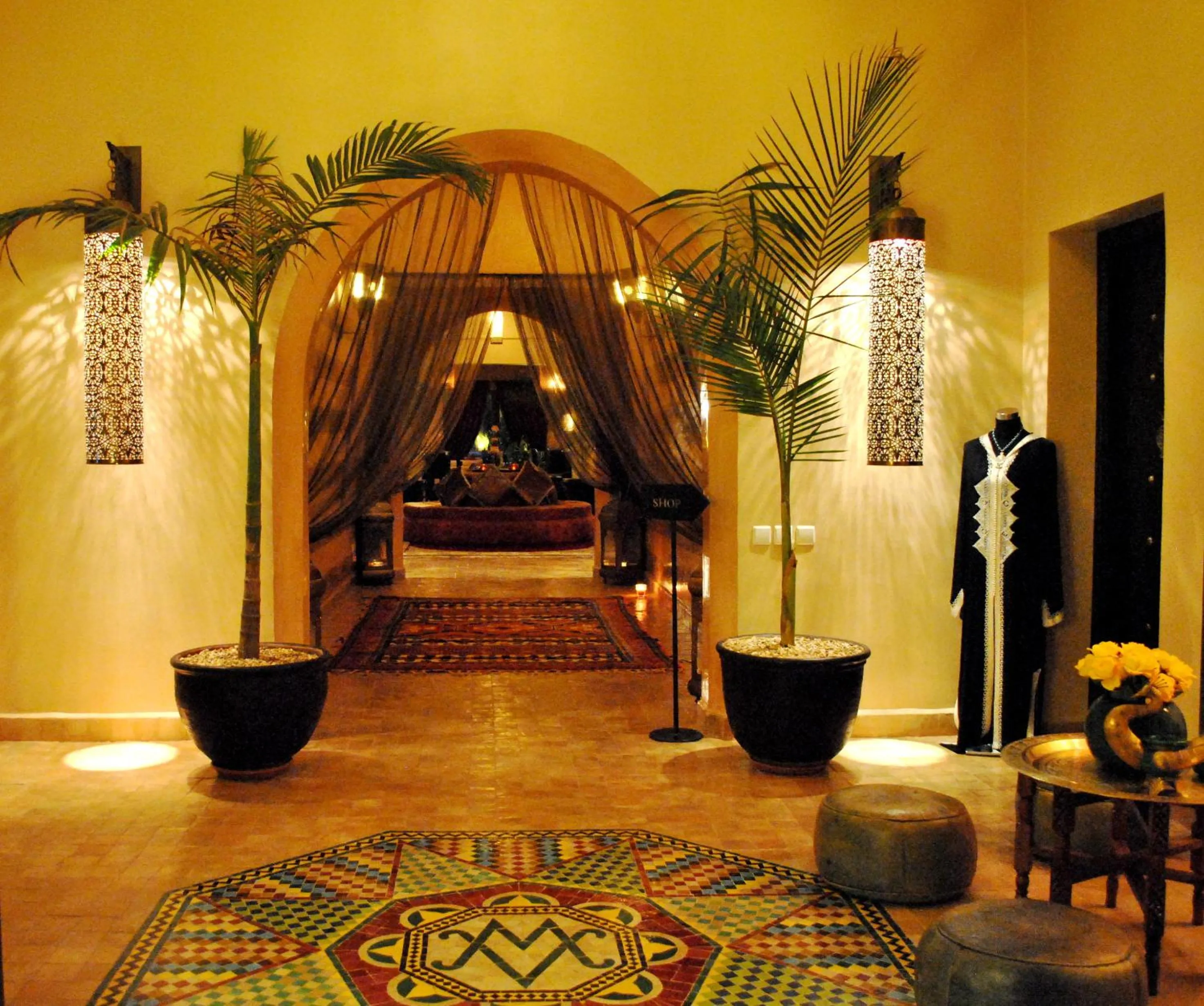 Lobby or reception in Riad Al Mendili Private Resort & Spa