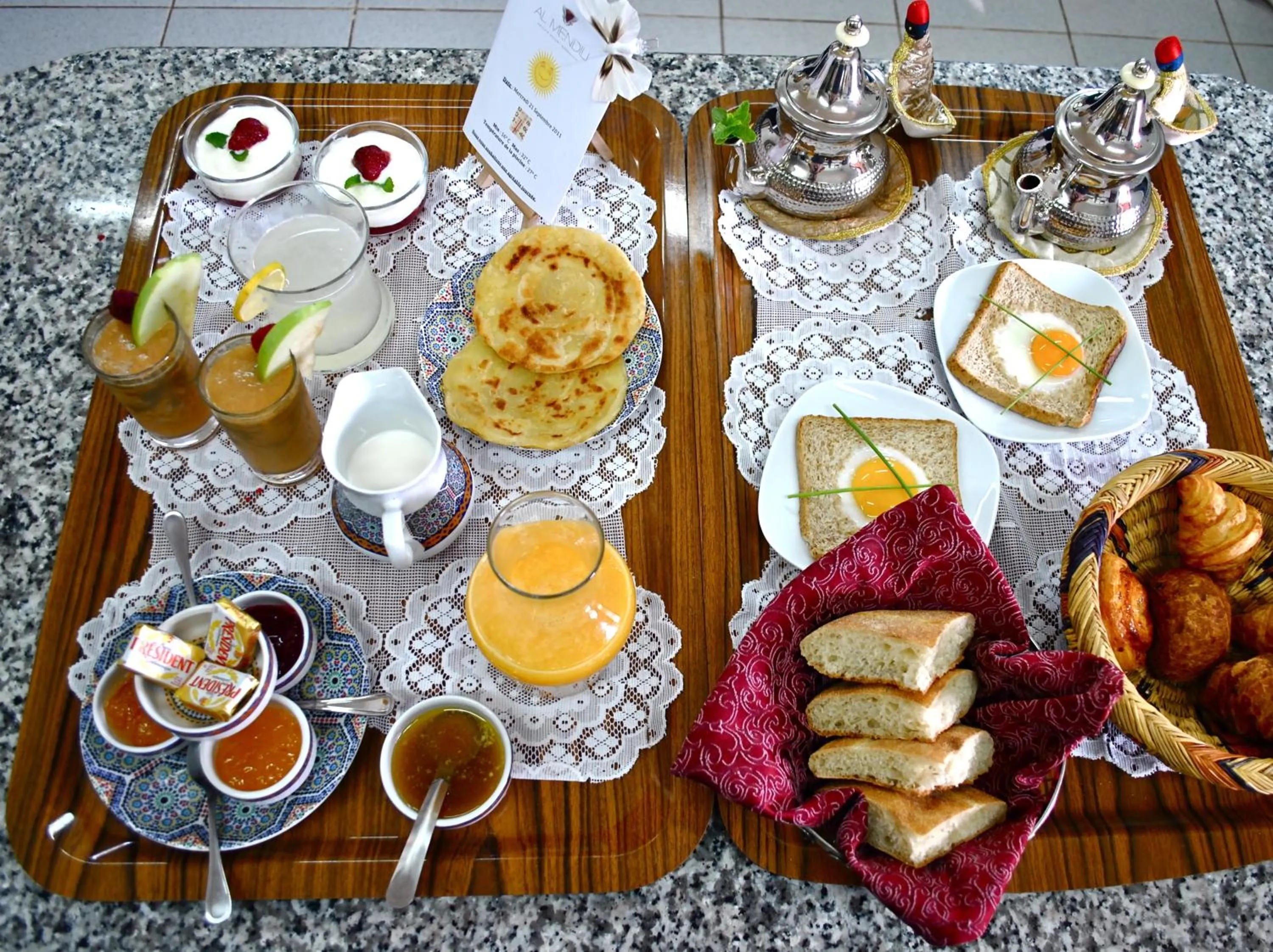 Food and drinks in Riad Al Mendili Private Resort & Spa