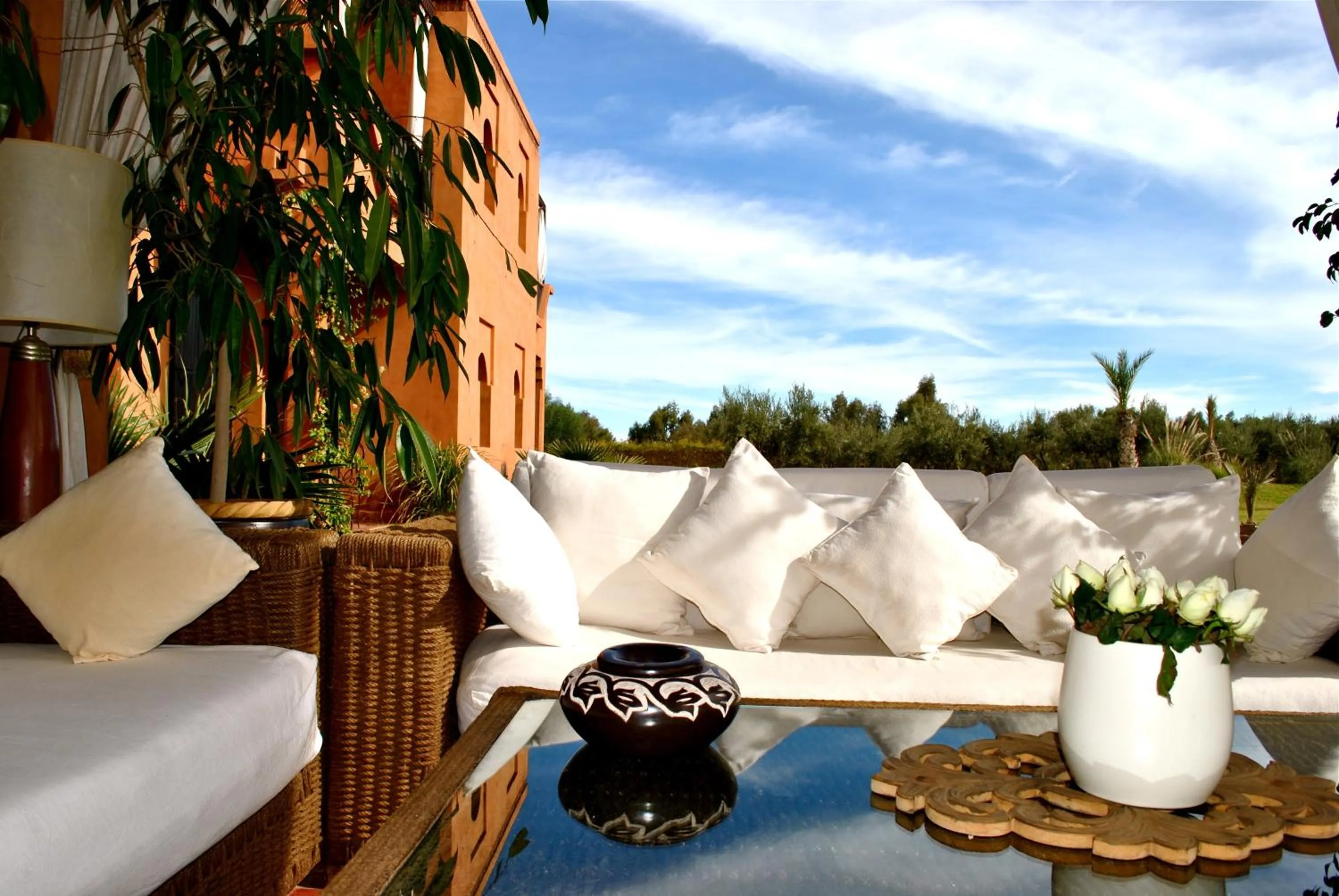 Balcony/Terrace in Riad Al Mendili Private Resort & Spa