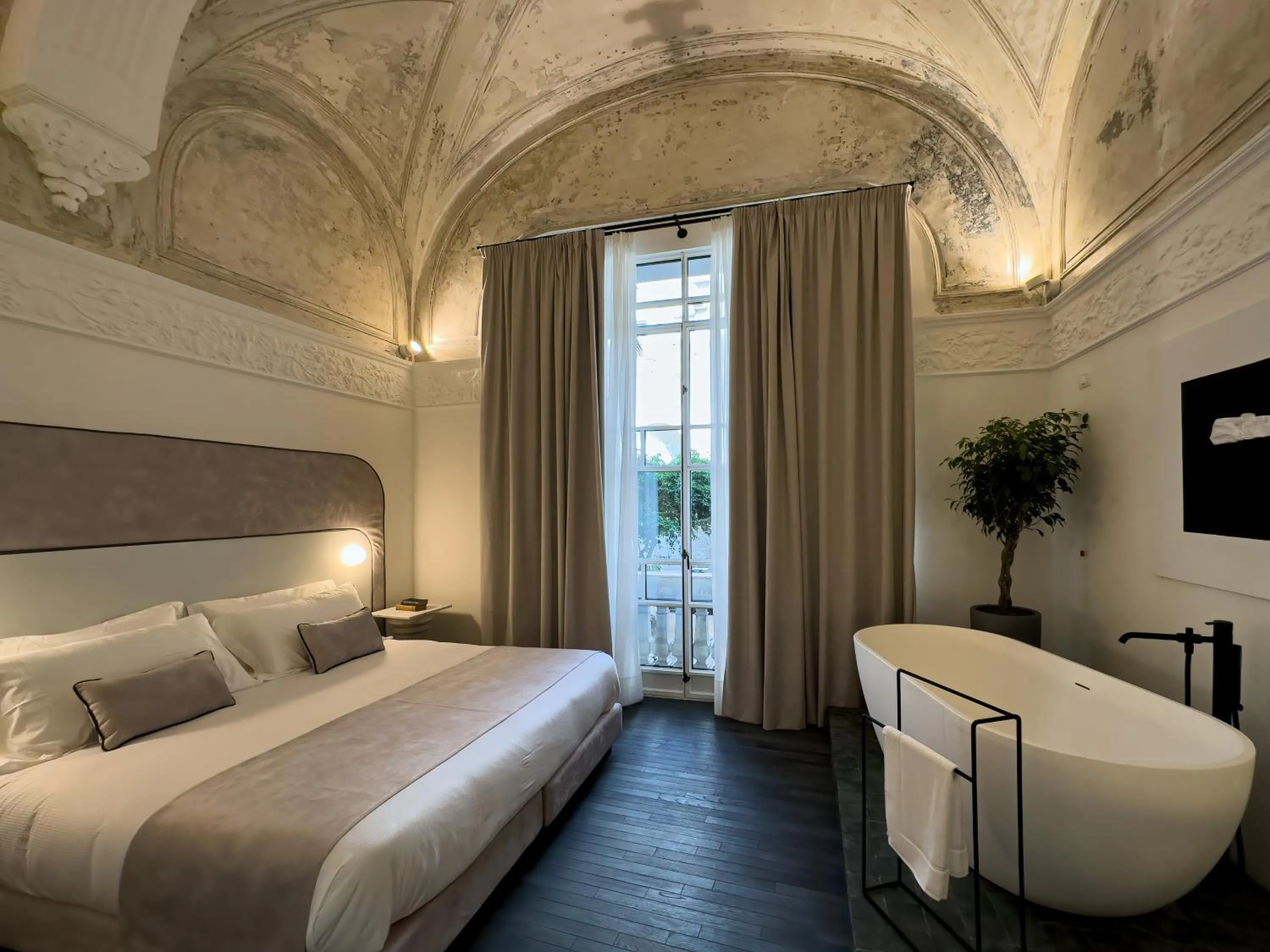 Bedroom, Bed in Artemisia Domus - Giardino