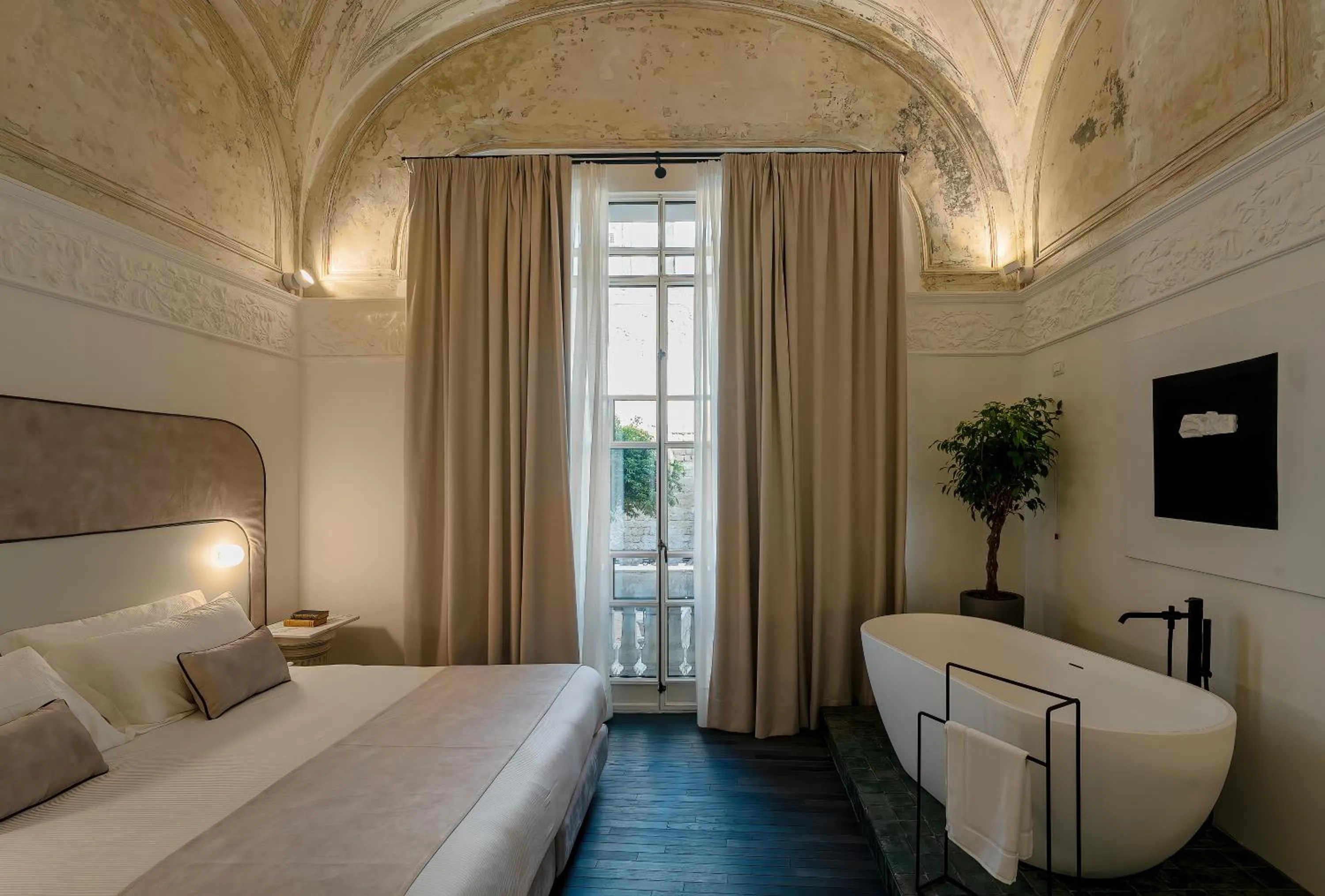 Bedroom, Bed in Artemisia Domus - Giardino