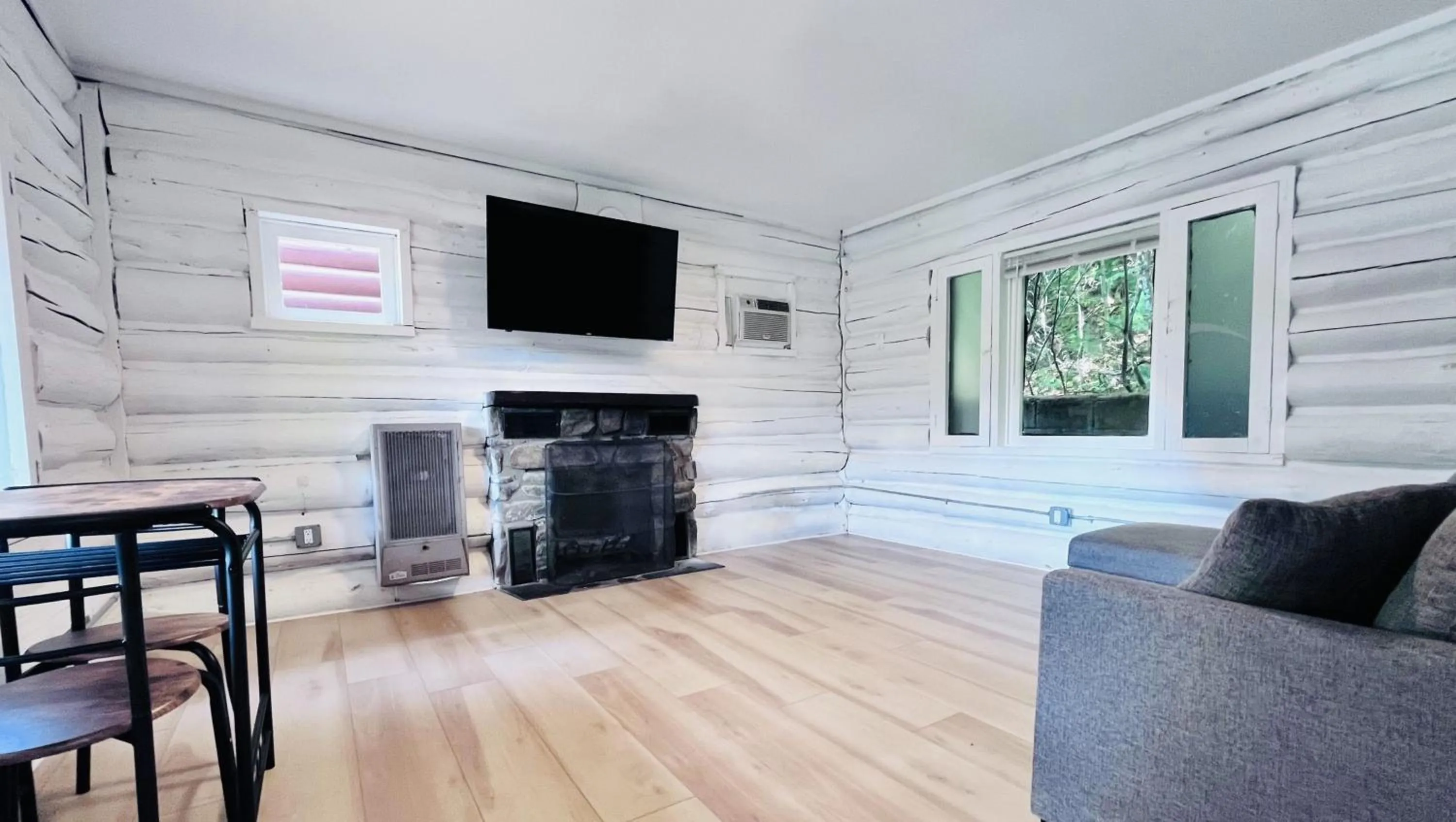 Living room in Motel Luzerne