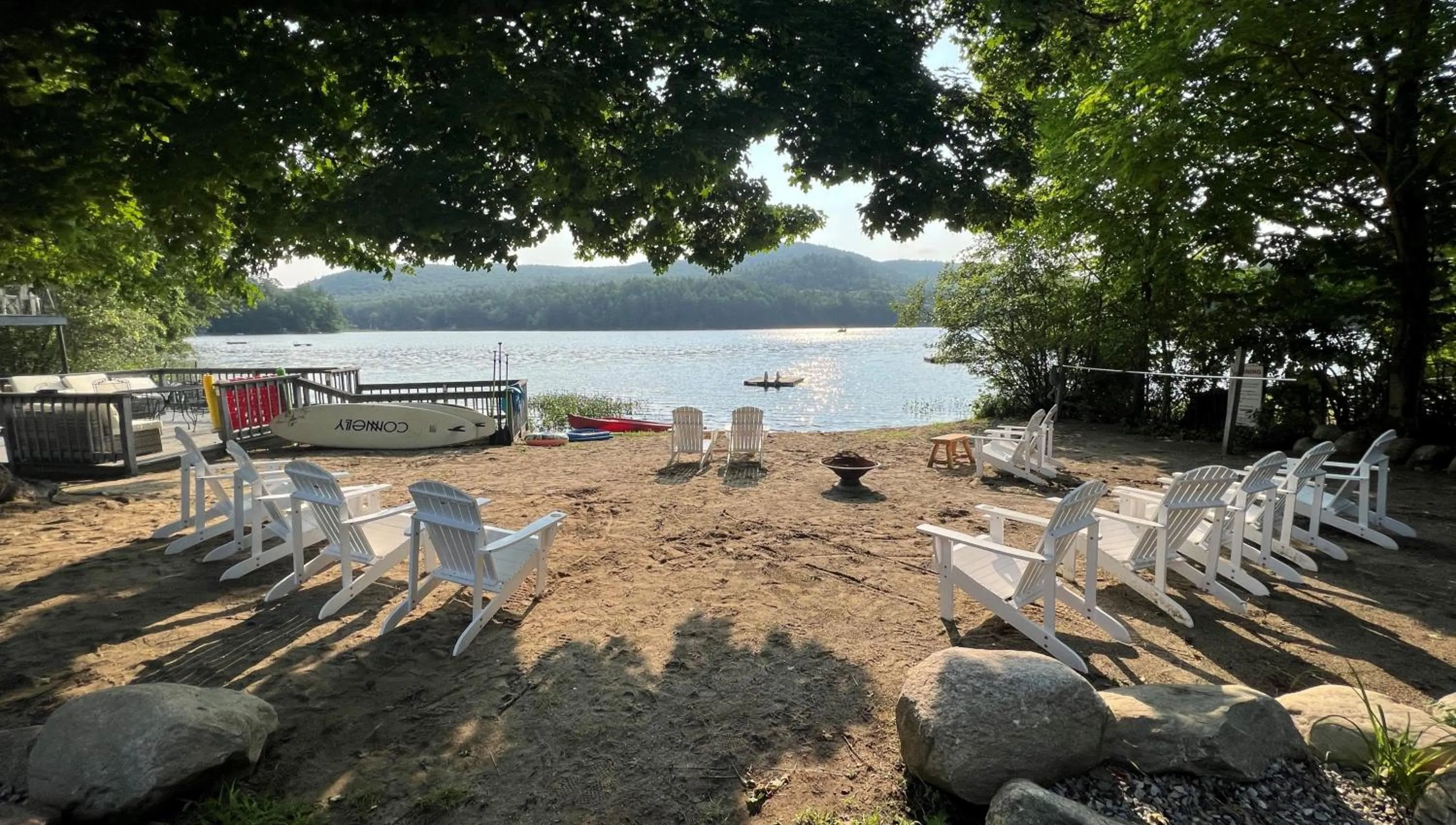 Beach in Motel Luzerne