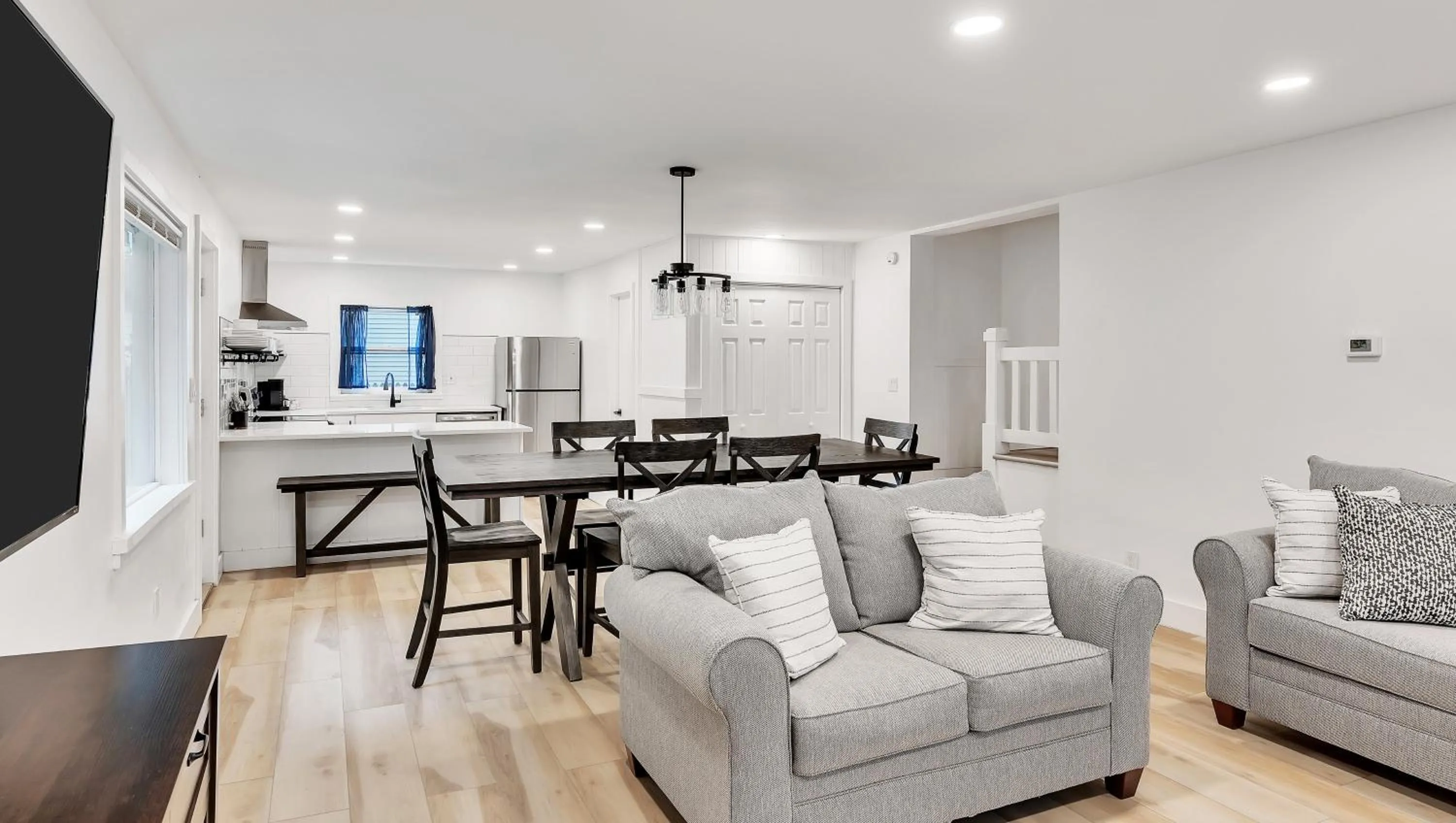 Living room in Motel Luzerne