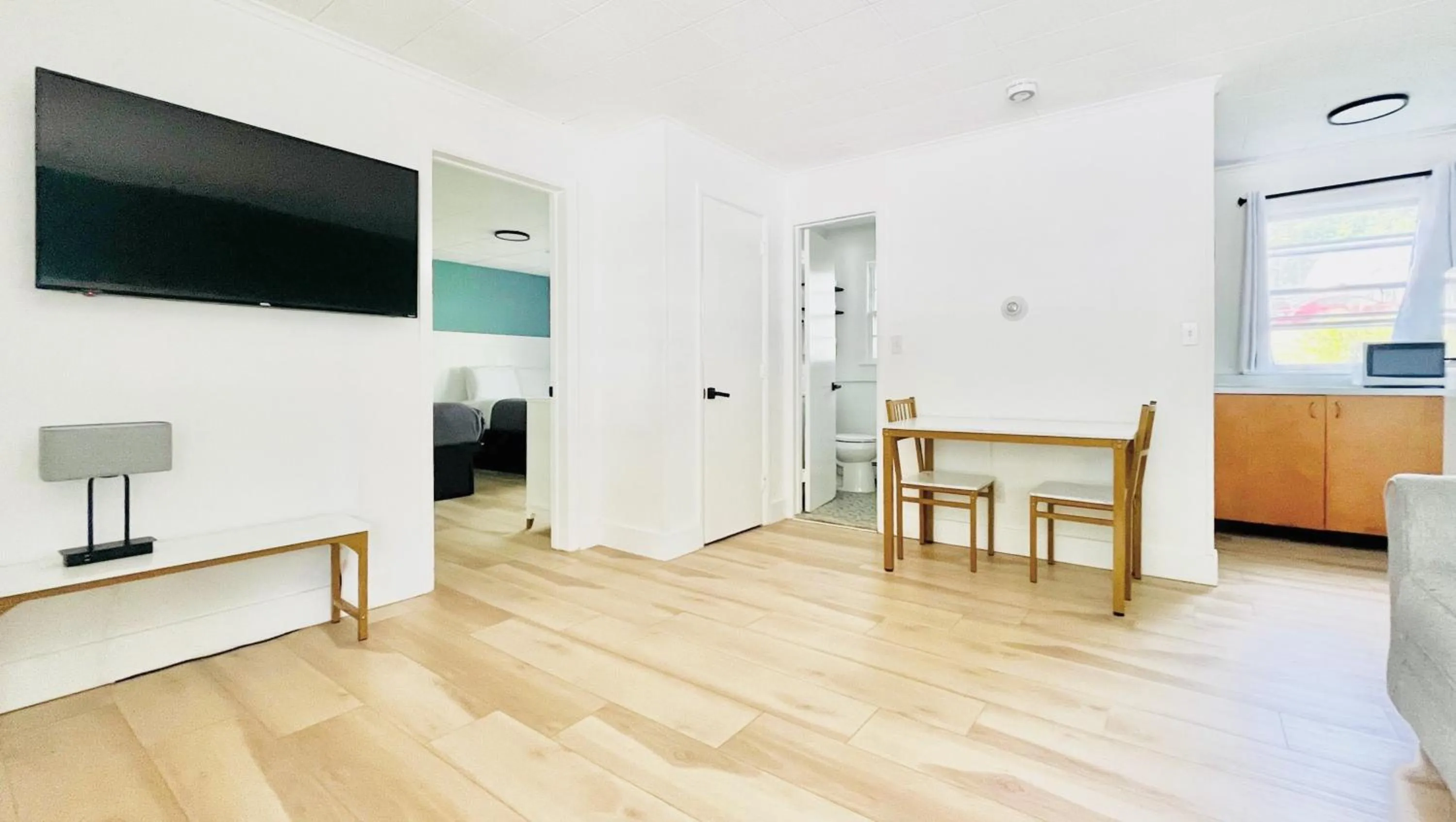 Living room in Motel Luzerne