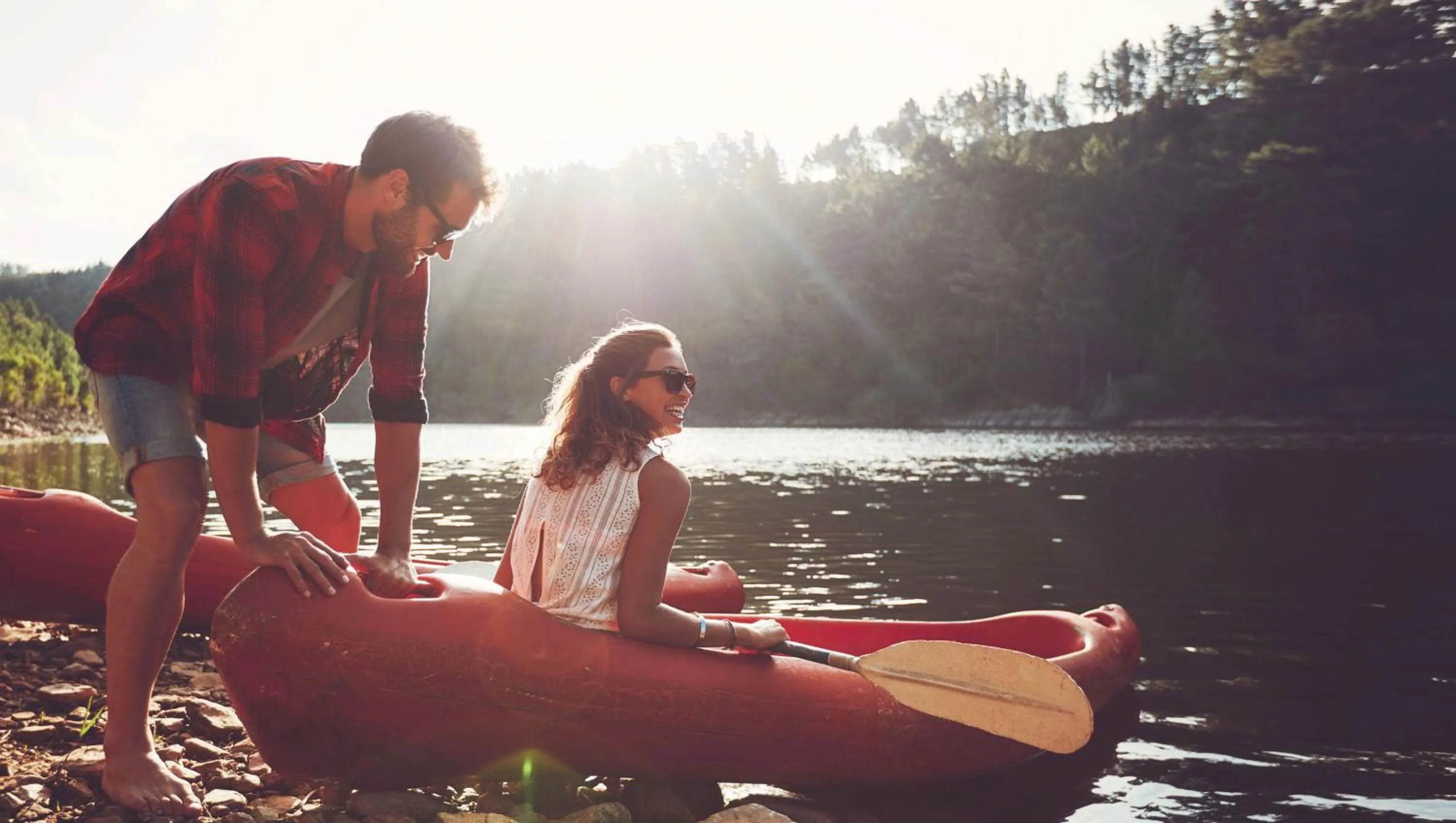 Lake view in Motel Luzerne
