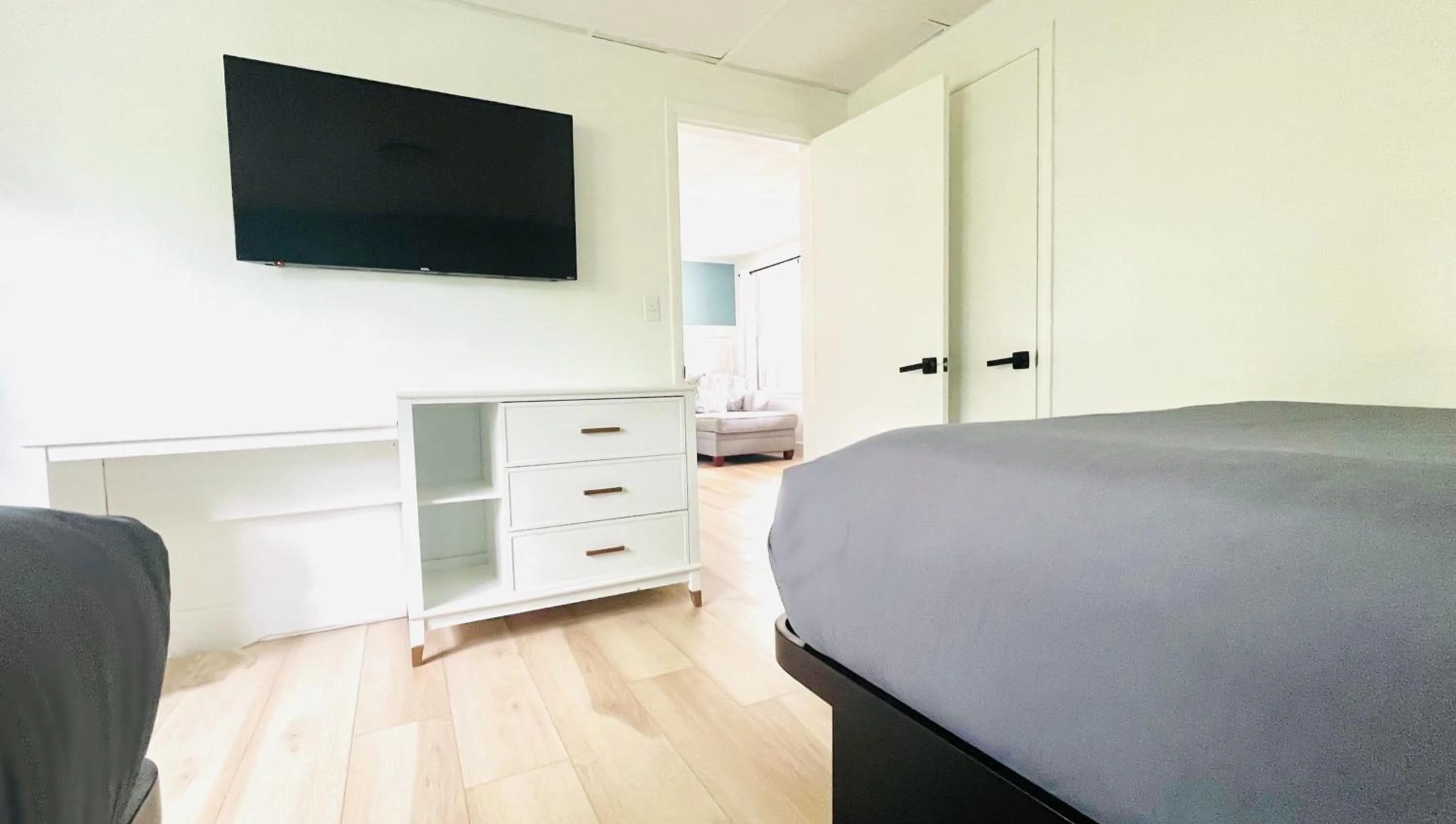 Bedroom, Bed in Motel Luzerne