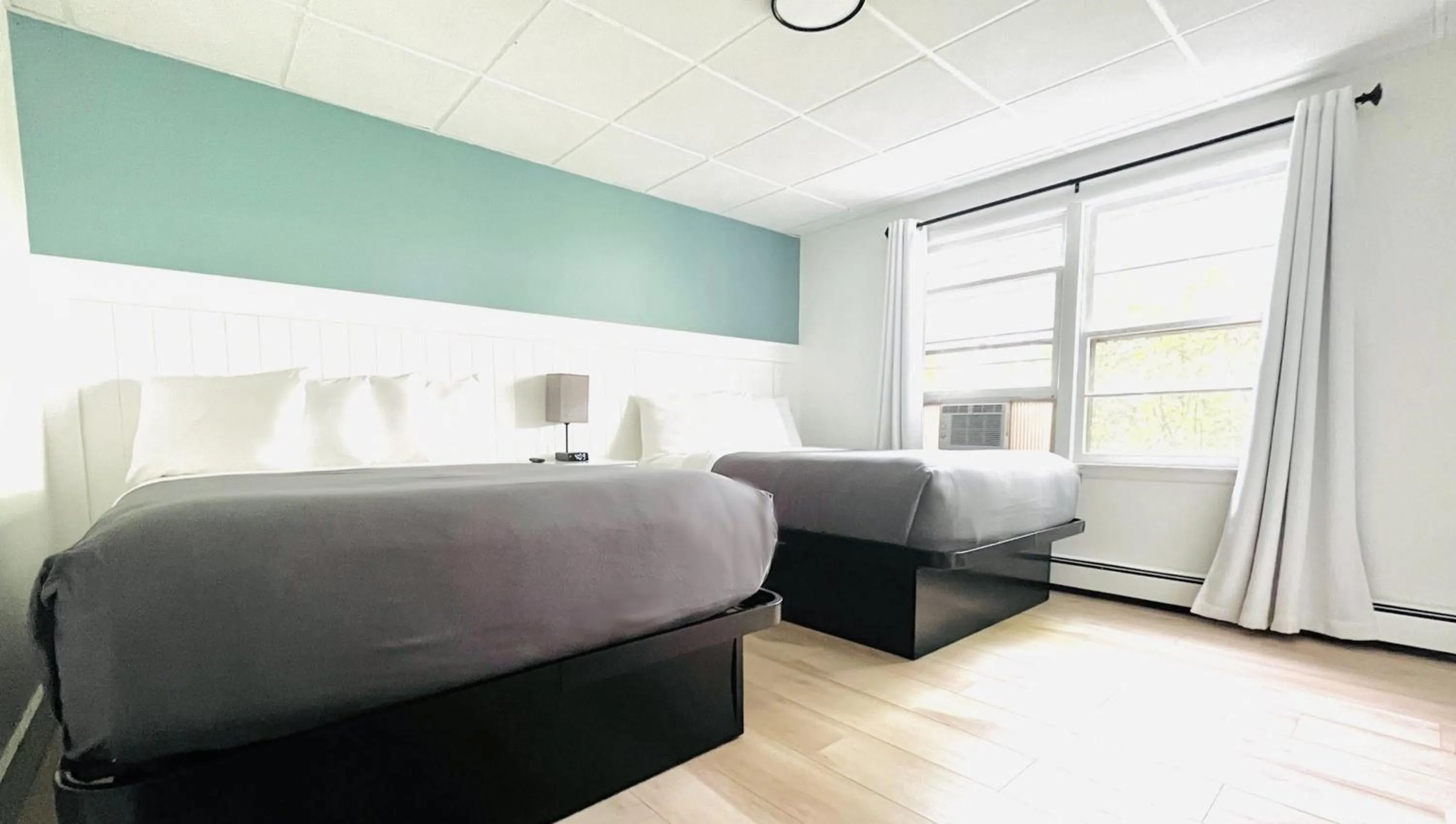 Bedroom, Bed in Motel Luzerne