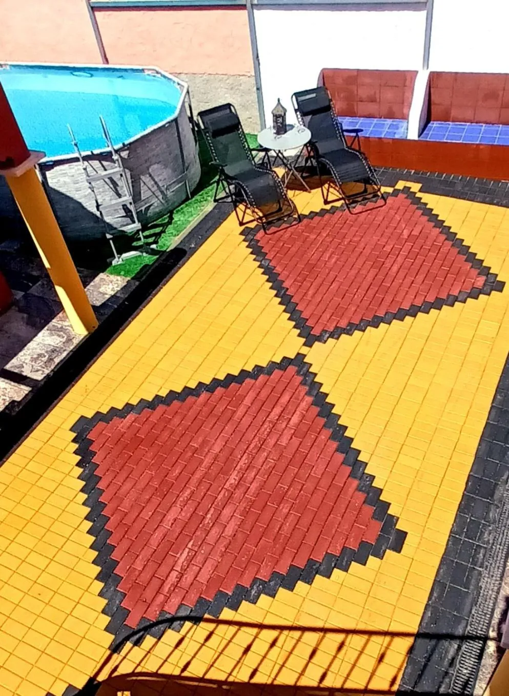 Patio in Aladin Comfort Country Rooms