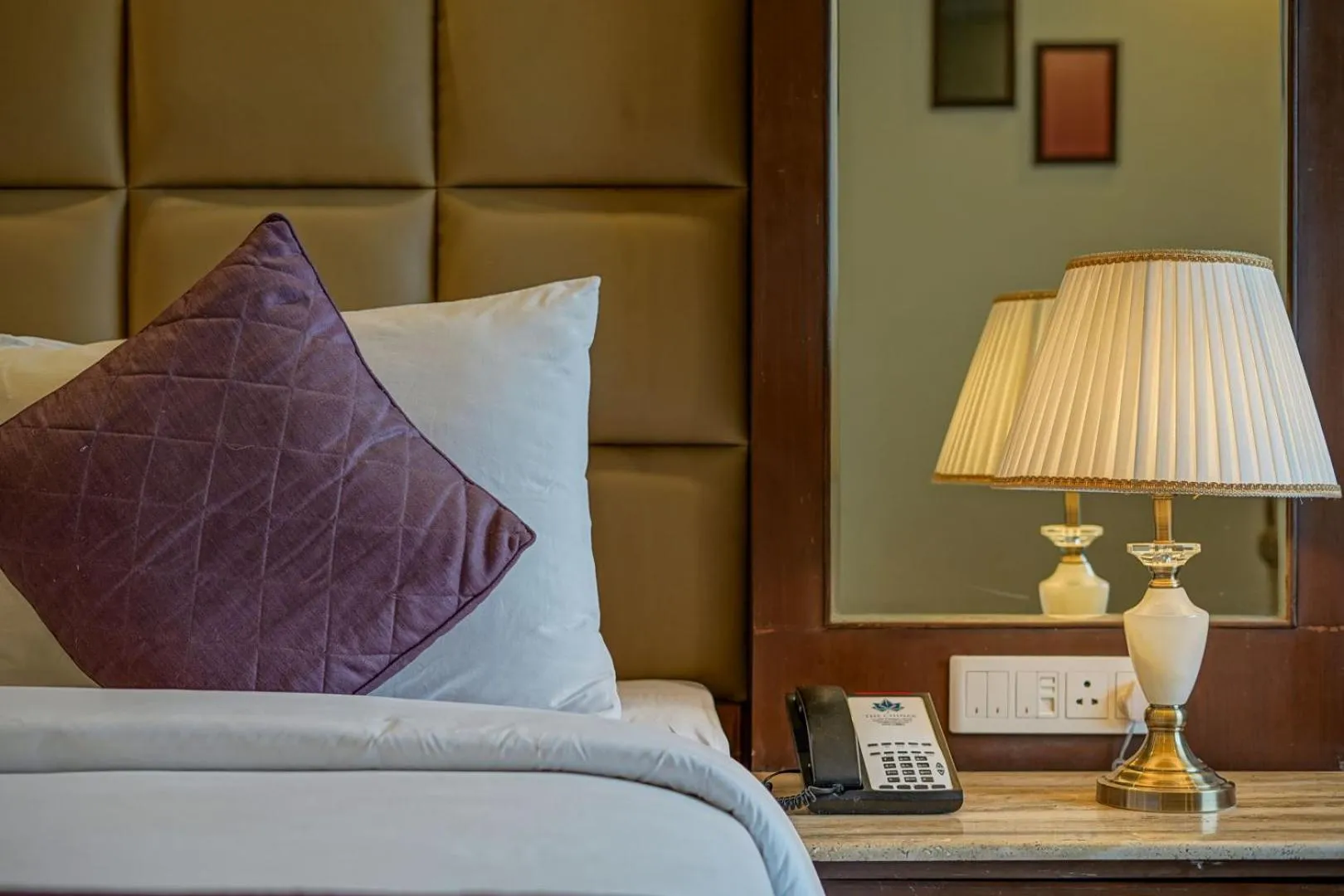 Bed in The Chinar Resort & Spa, Pahalgam