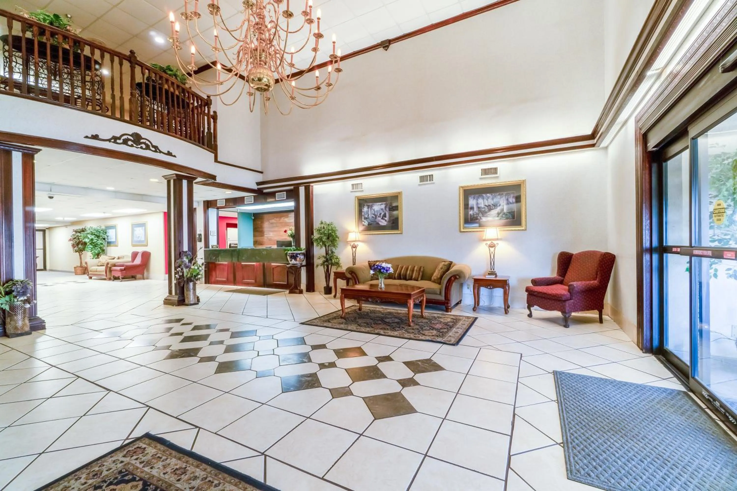 Lobby or reception in Ark Suites By OYO Jonesboro I-555