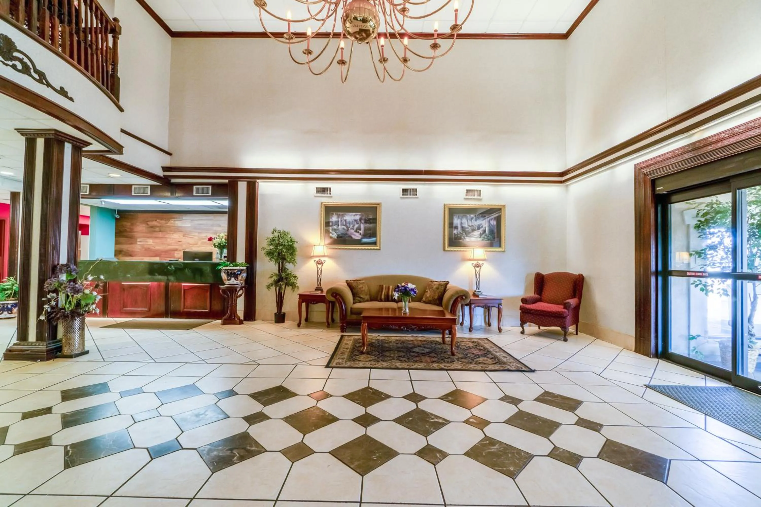 Lobby or reception in Ark Suites By OYO Jonesboro I-555