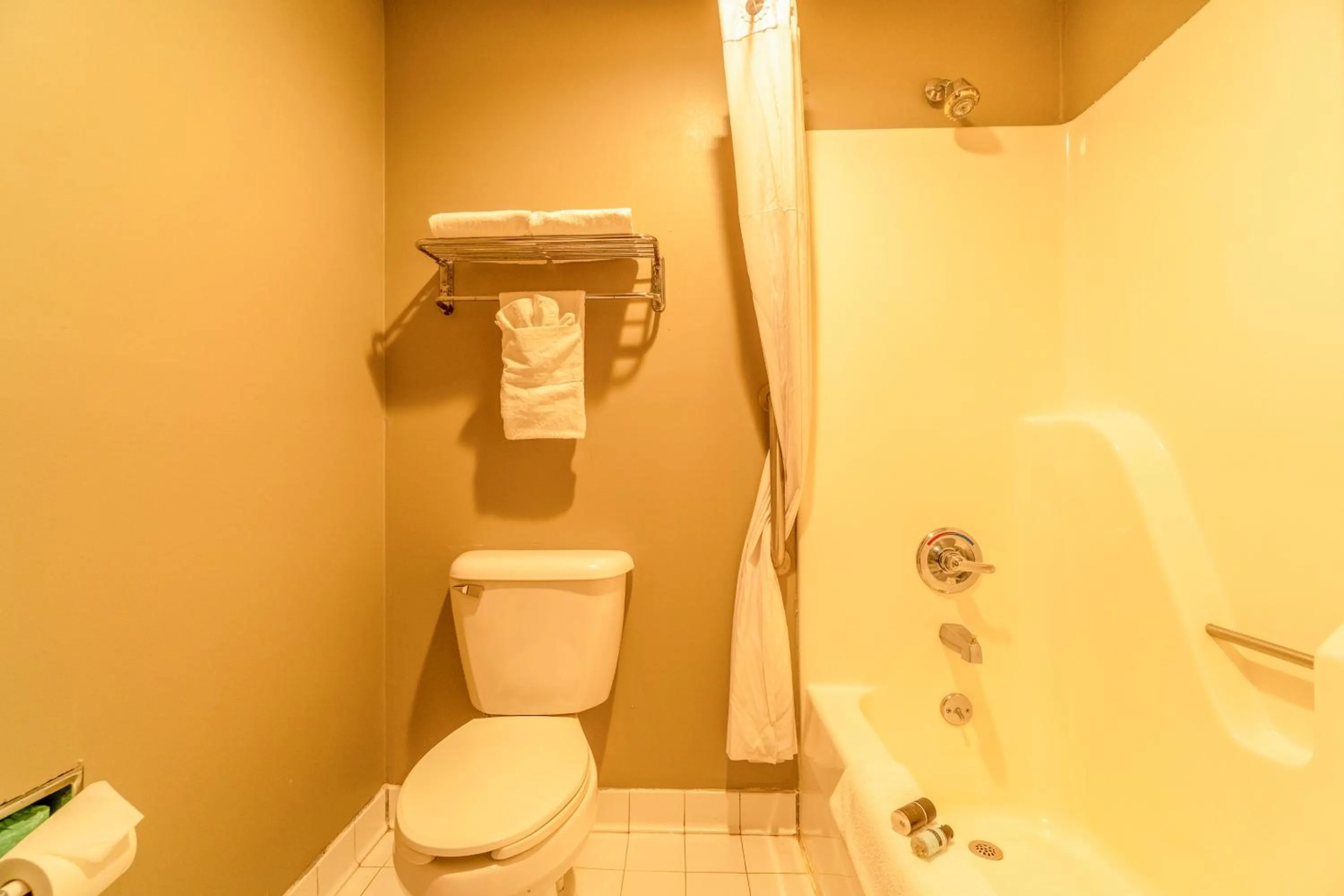 Bathroom in Ark Suites By OYO Jonesboro I-555