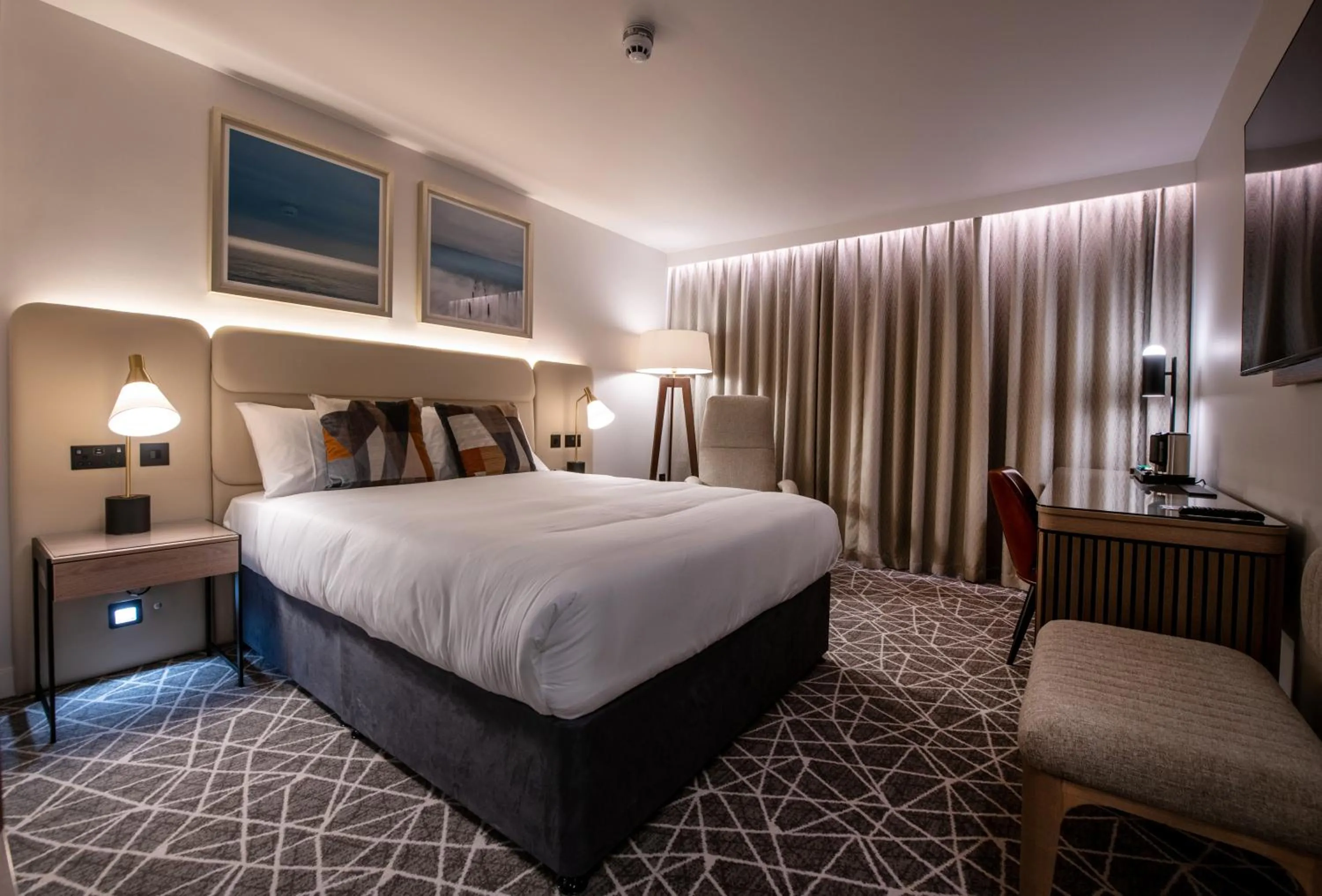 Bed in The Landing Hotel