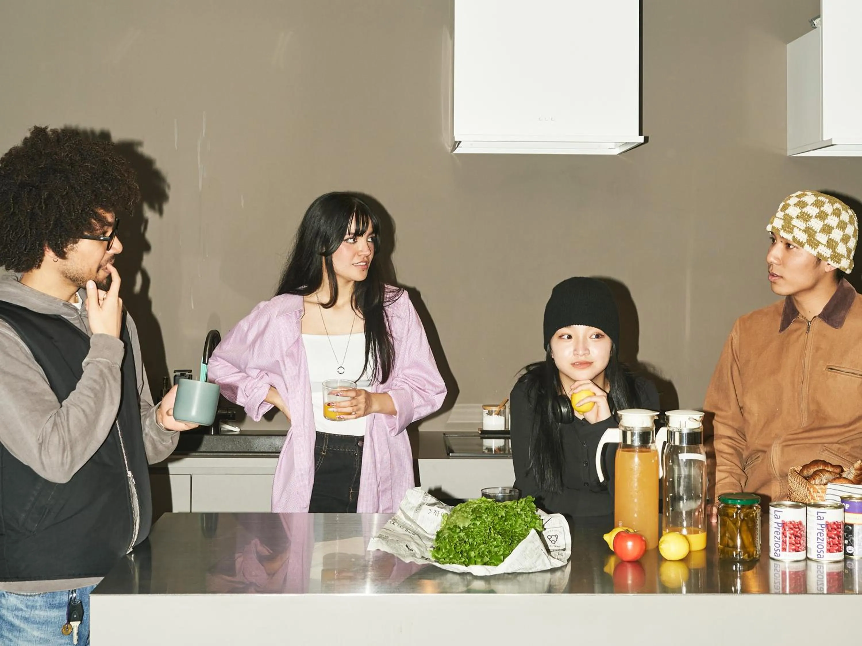 Communal kitchen in WPÜ HOTEL Shinjuku