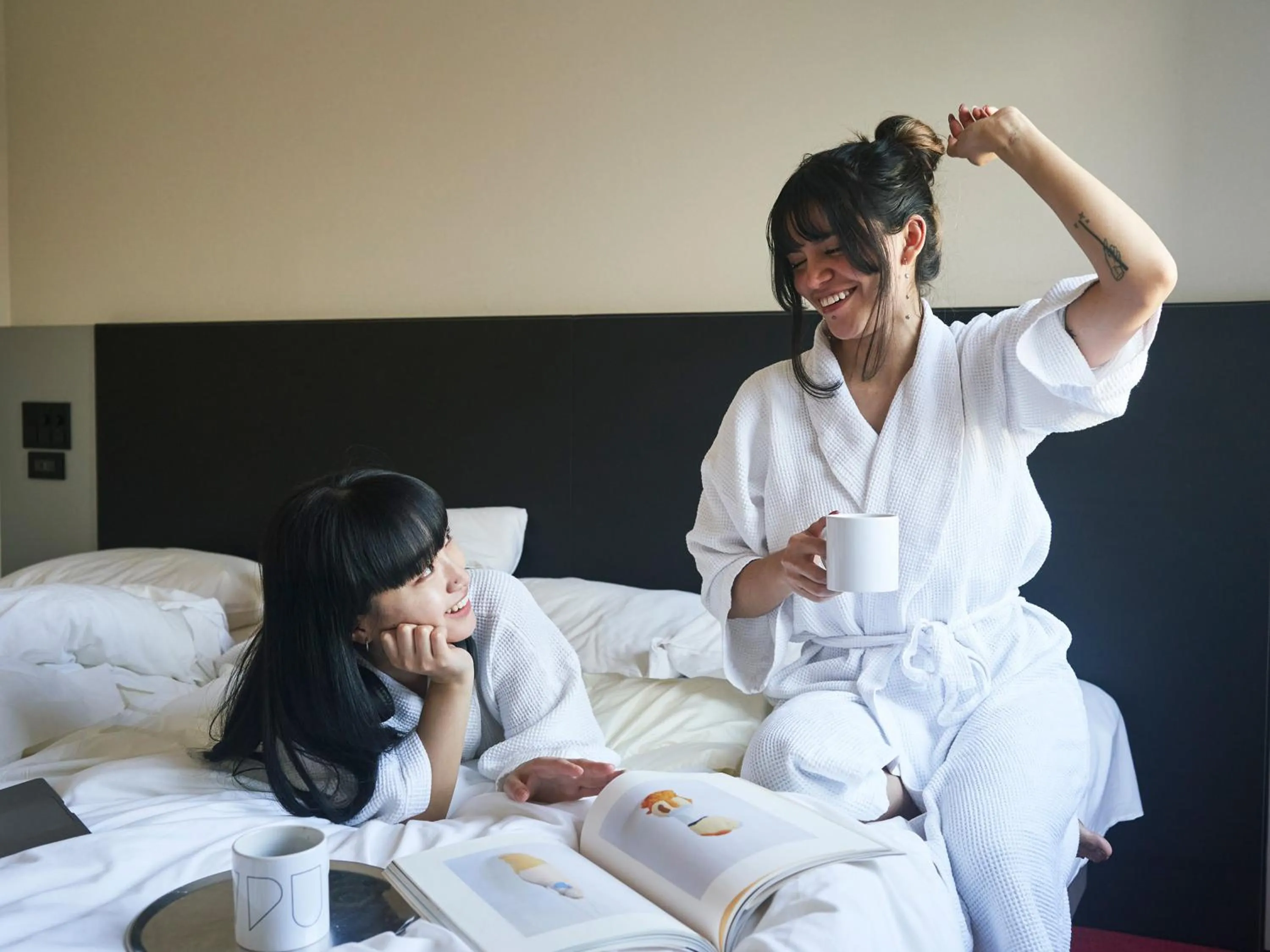 People, Bed in WPÜ HOTEL Shinjuku