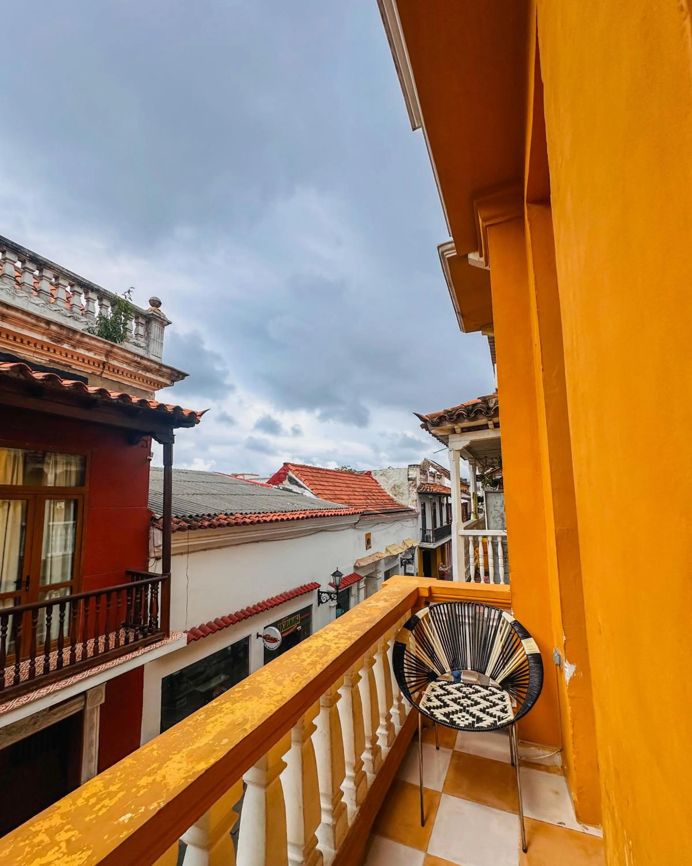 Balcony/Terrace in Hostal Casa Torres Centro Historico - Adults Only