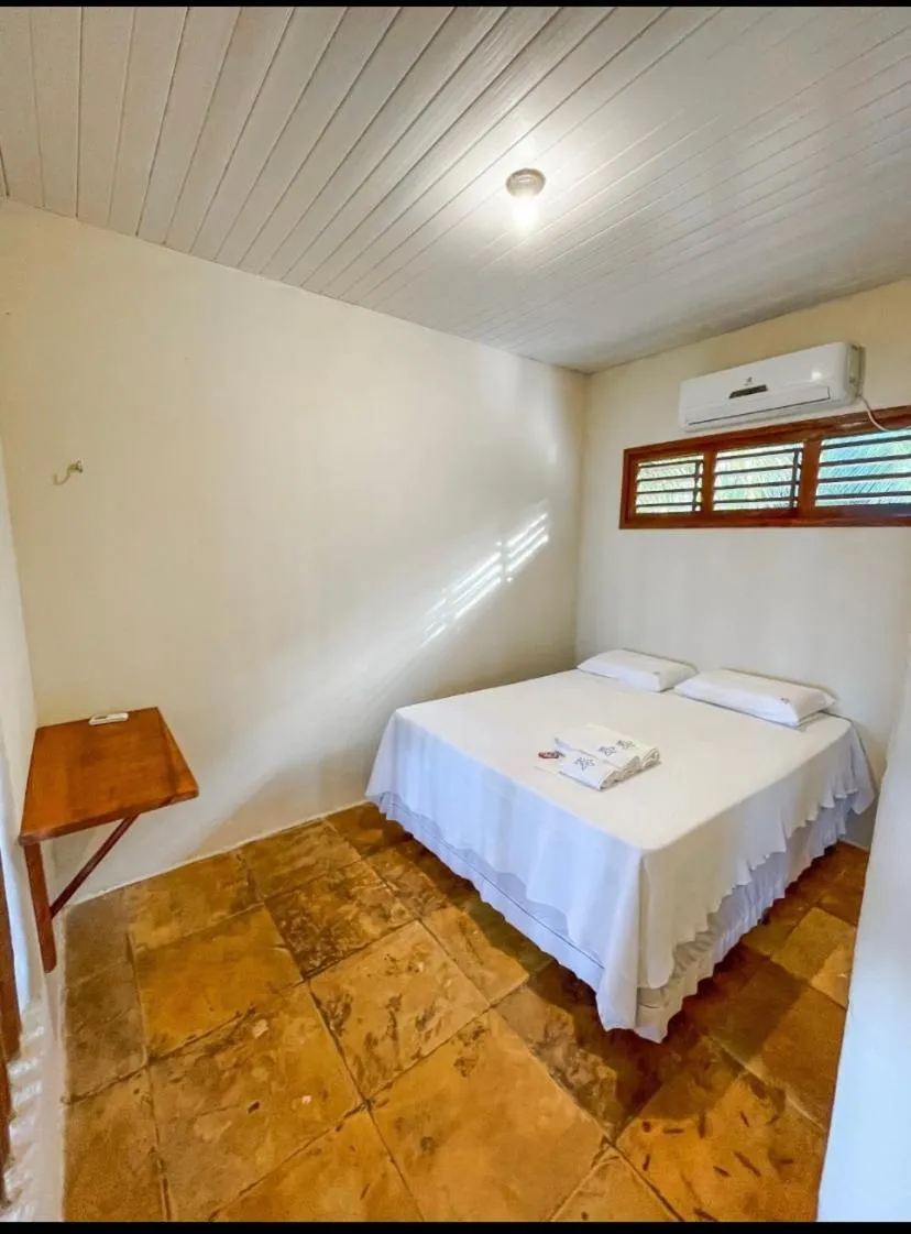 Bed in Pousada Estrela Peroba