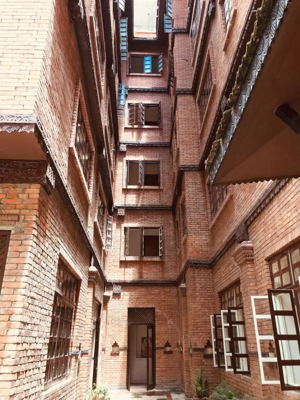Facade/entrance in Courtyard Pujan Hotel Kathmandu - Thamel