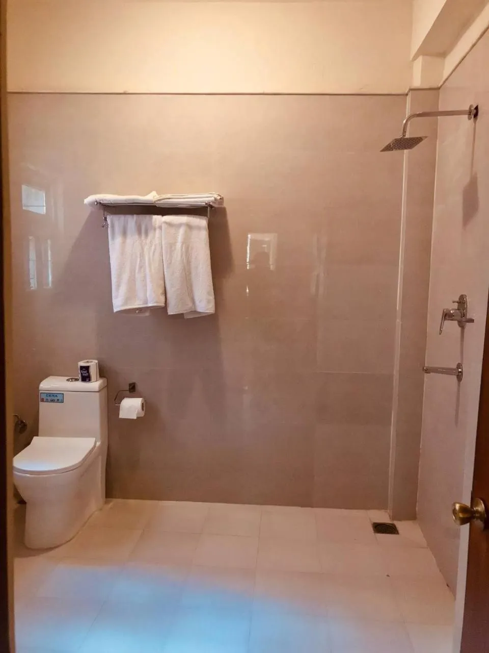 Bathroom in Courtyard Pujan Hotel Kathmandu - Thamel