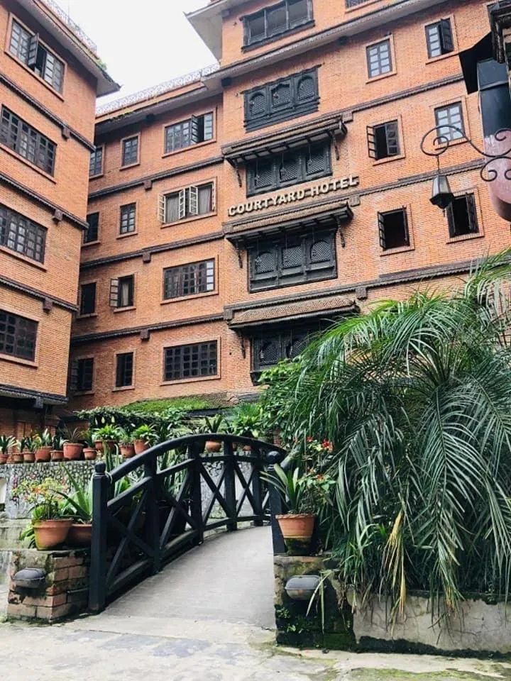 Property building in Courtyard Pujan Hotel Kathmandu - Thamel