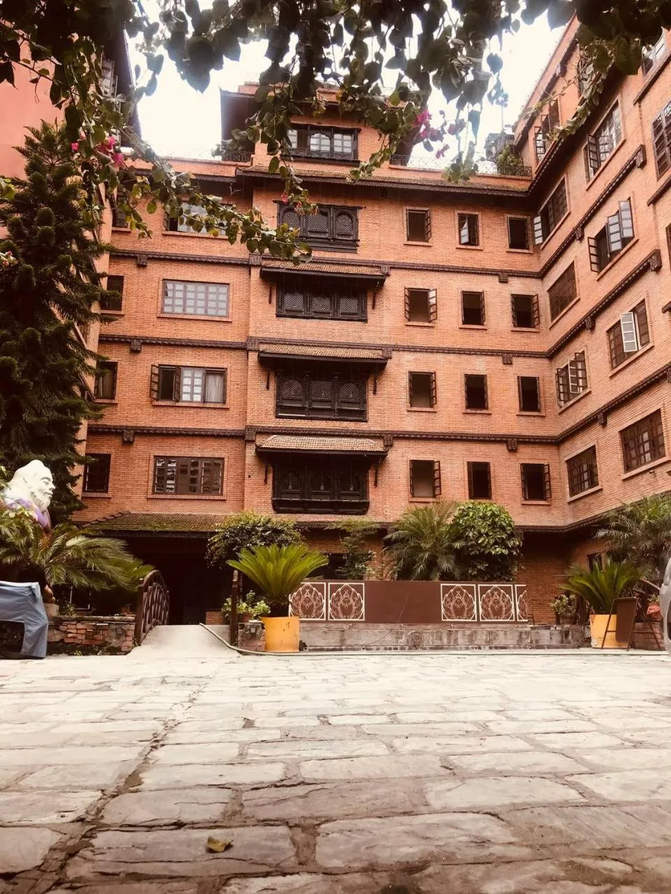 Facade/entrance in Courtyard Pujan Hotel Kathmandu - Thamel