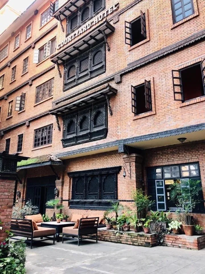 Property building in Courtyard Pujan Hotel Kathmandu - Thamel