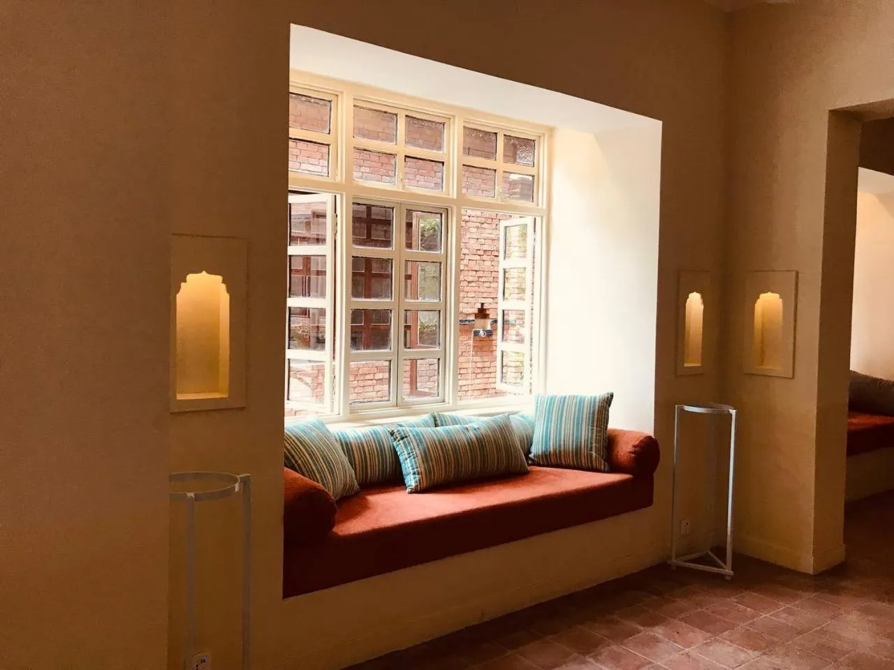 Lobby or reception, Bed in Courtyard Pujan Hotel Kathmandu - Thamel