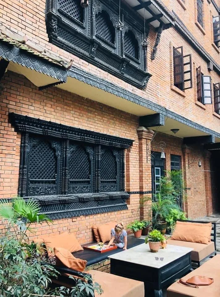 Property building in Courtyard Pujan Hotel Kathmandu - Thamel