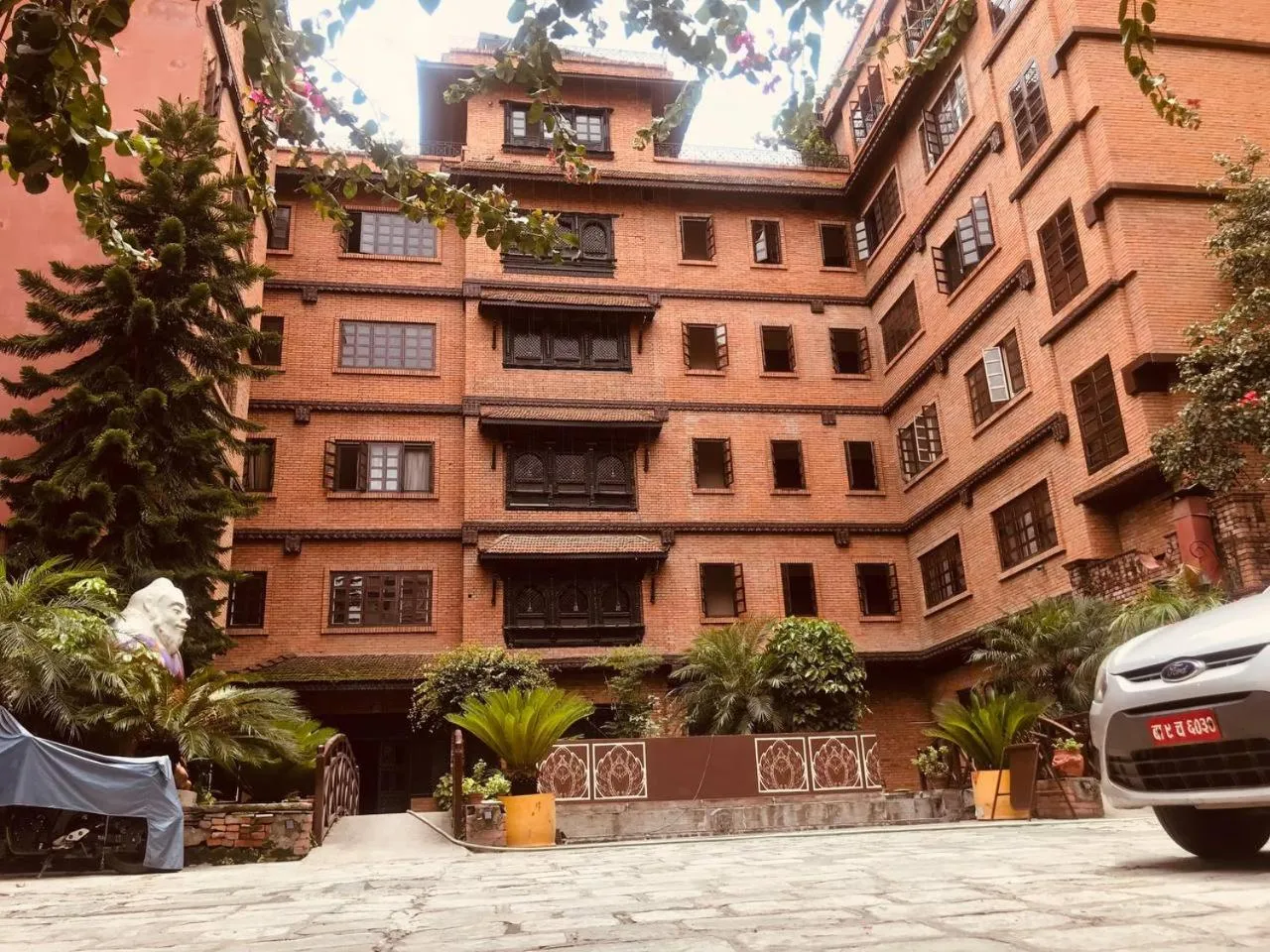 Property building in Courtyard Pujan Hotel Kathmandu - Thamel