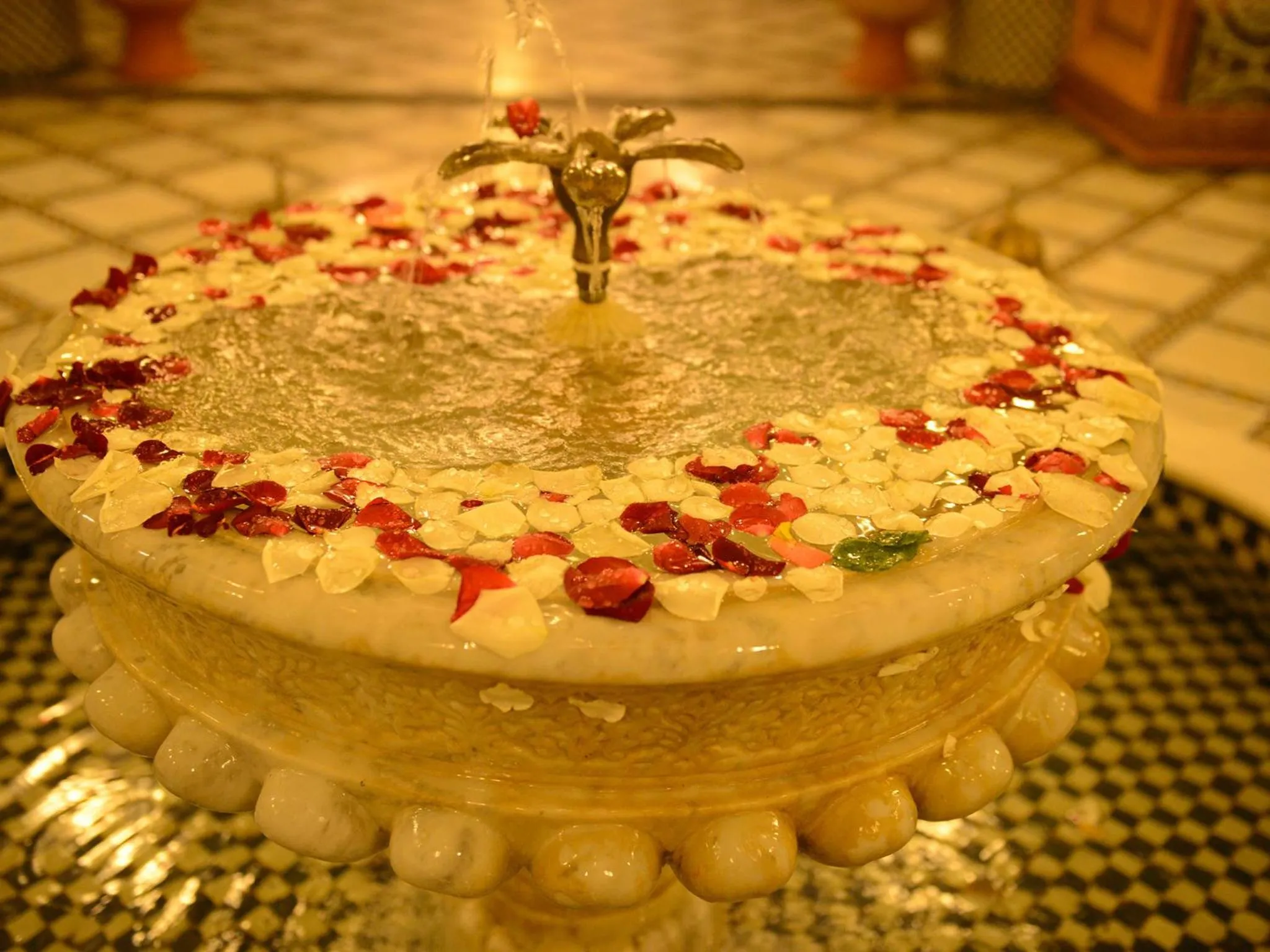 Decorative detail in Riad El Yacout